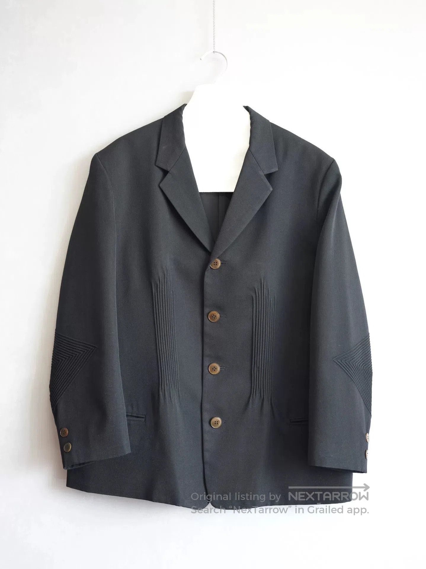 Yohji Yamamoto Yohji Yamamoto Ribbed Jacket M. Size US M / EU 48-50 / 2 - 1 Thumbnail