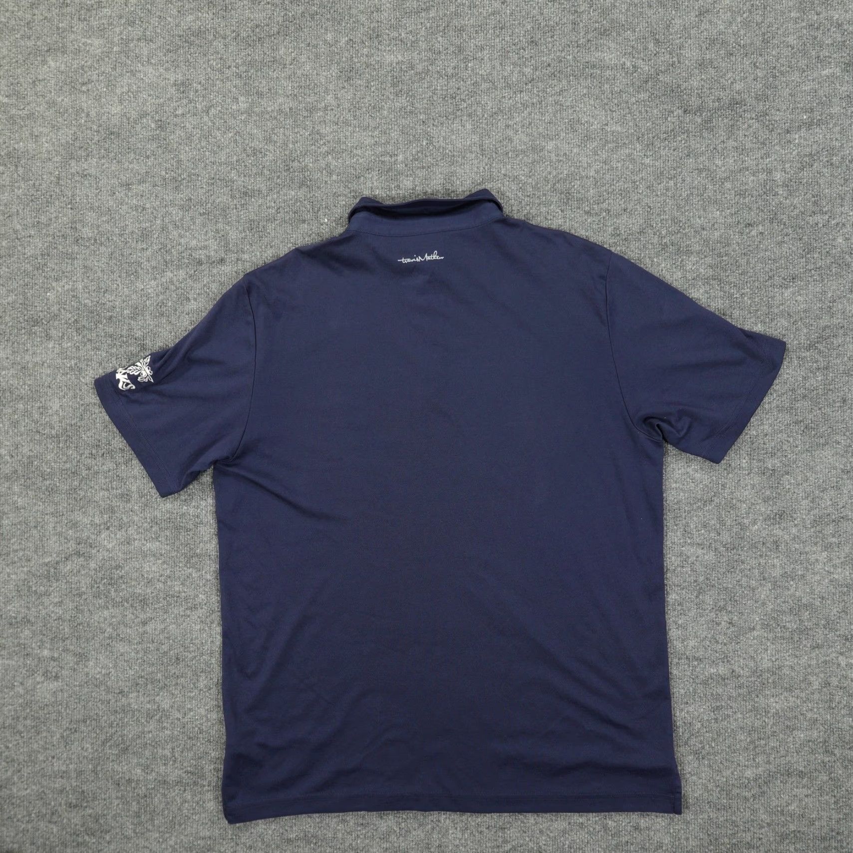 TravisMathew **Travis Mathew Men XL Navy Blue Golf Polo Shirt OAKS** User: Travis Mathew Men XL Navy Blue Golf Performance Polo Shirt OAKS Size US XL / EU 56 / 4 - 6 Thumbnail