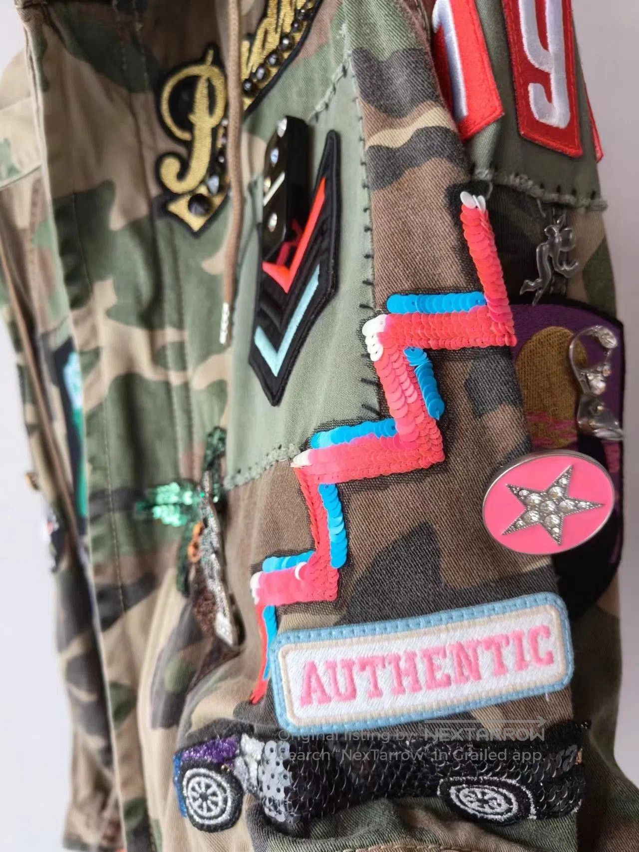 Marc Jacobs Marc Jacobs Camouflage Patch Coat. Size M / US 6-8 / IT 42-44 - 2 Thumbnail
