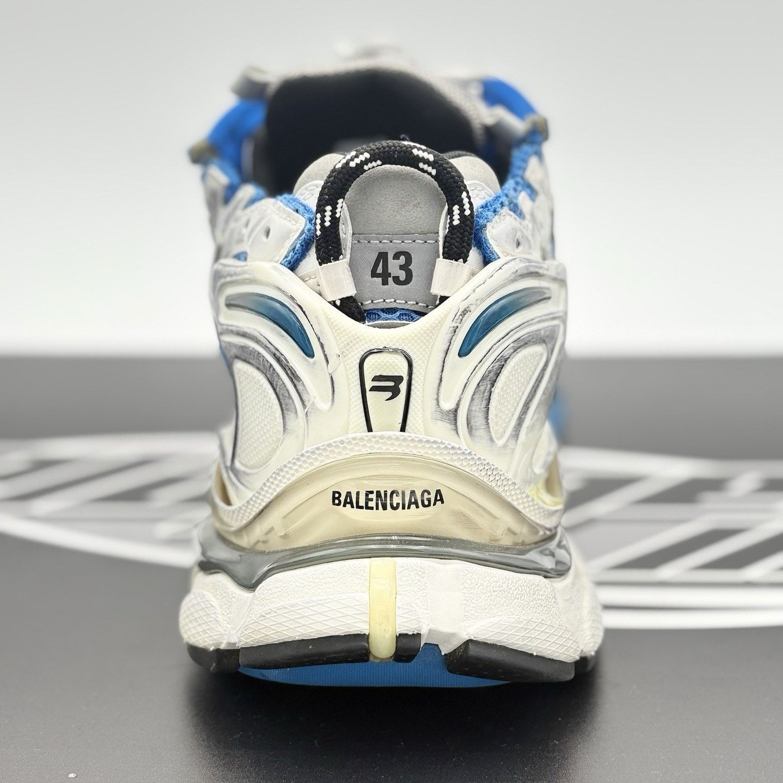 Balenciaga Balenciaga Runner ' White, Blue ' | ONLY WORN 3x Size US 10 / EU 43 - 9 Thumbnail