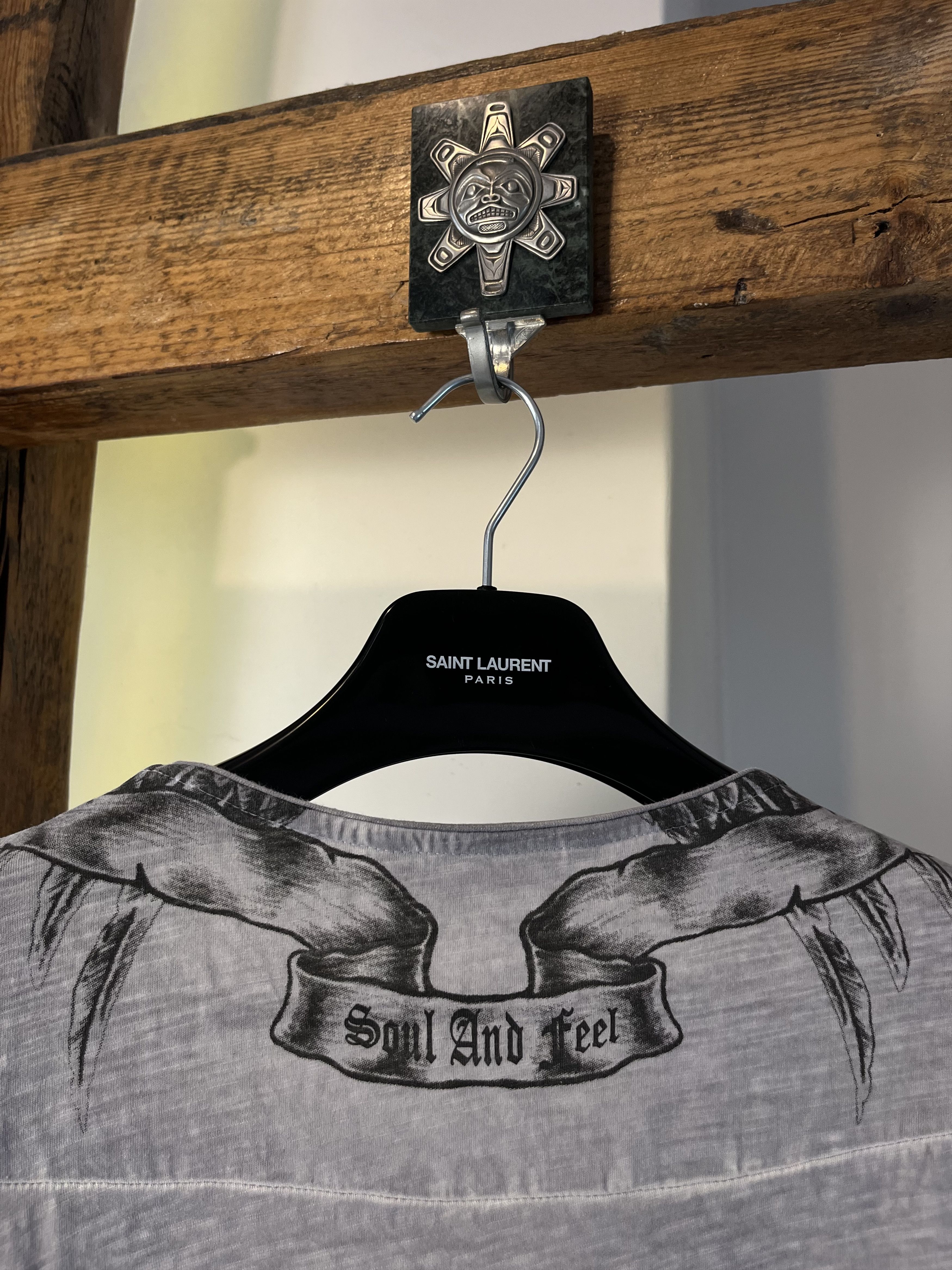Other Vintage y2k Affliction Style Tribal Avant Garde Tattoo Skull Size US L / EU 52-54 / 3 - 4 Thumbnail
