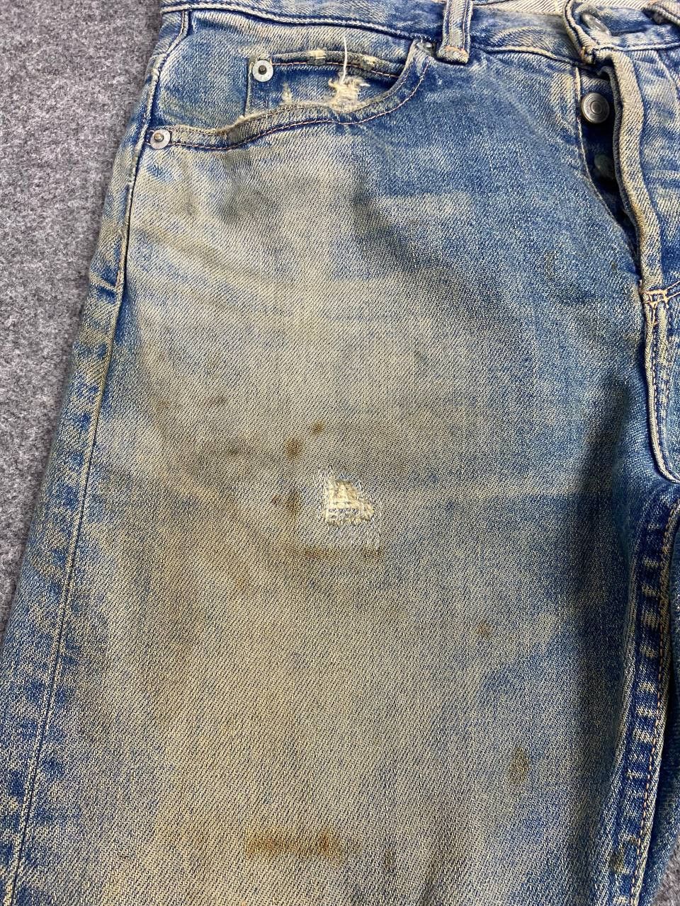 BEAUTY&YOUTH beauty & youth by united arrows distressed denim nice design Size US 31 - 8 Thumbnail