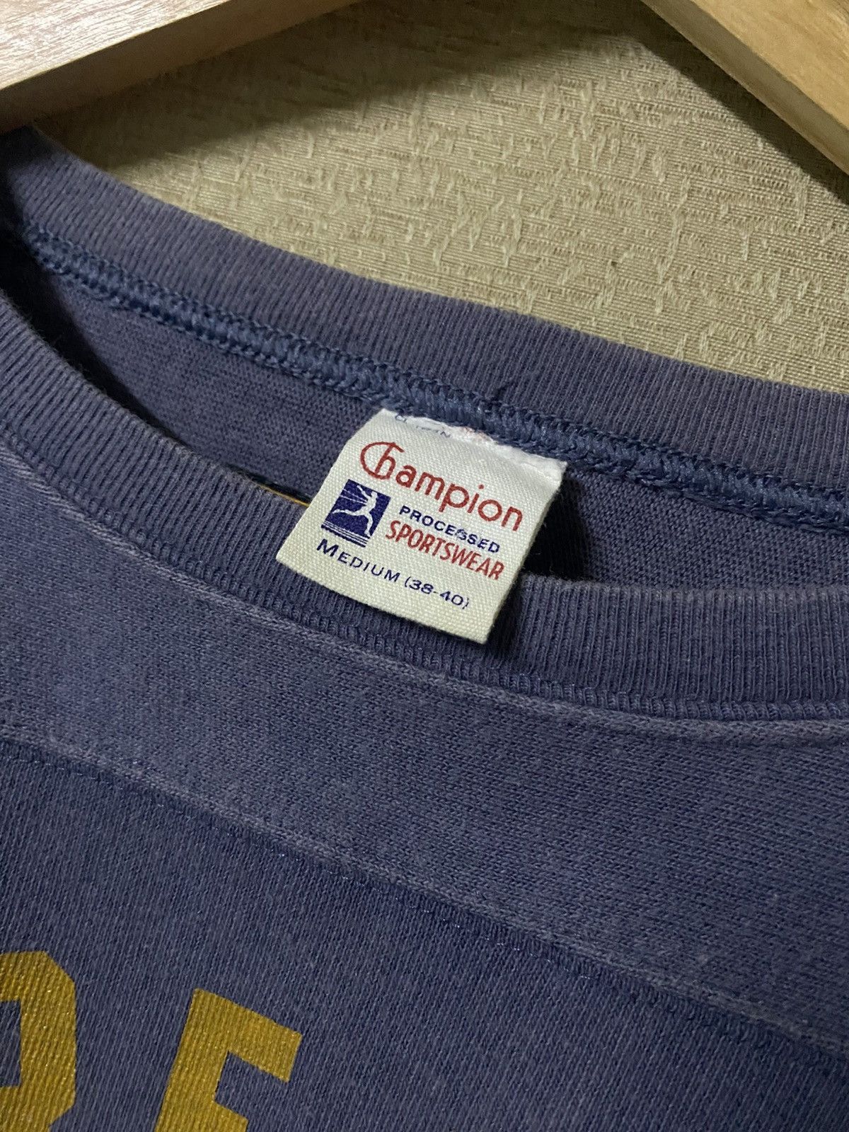 Champion × Neighborhood × Vintage Vintage 80s Champion x Neigborhood Break Through 3q Tshirt Size US M / EU 48-50 / 2 - 8 Thumbnail