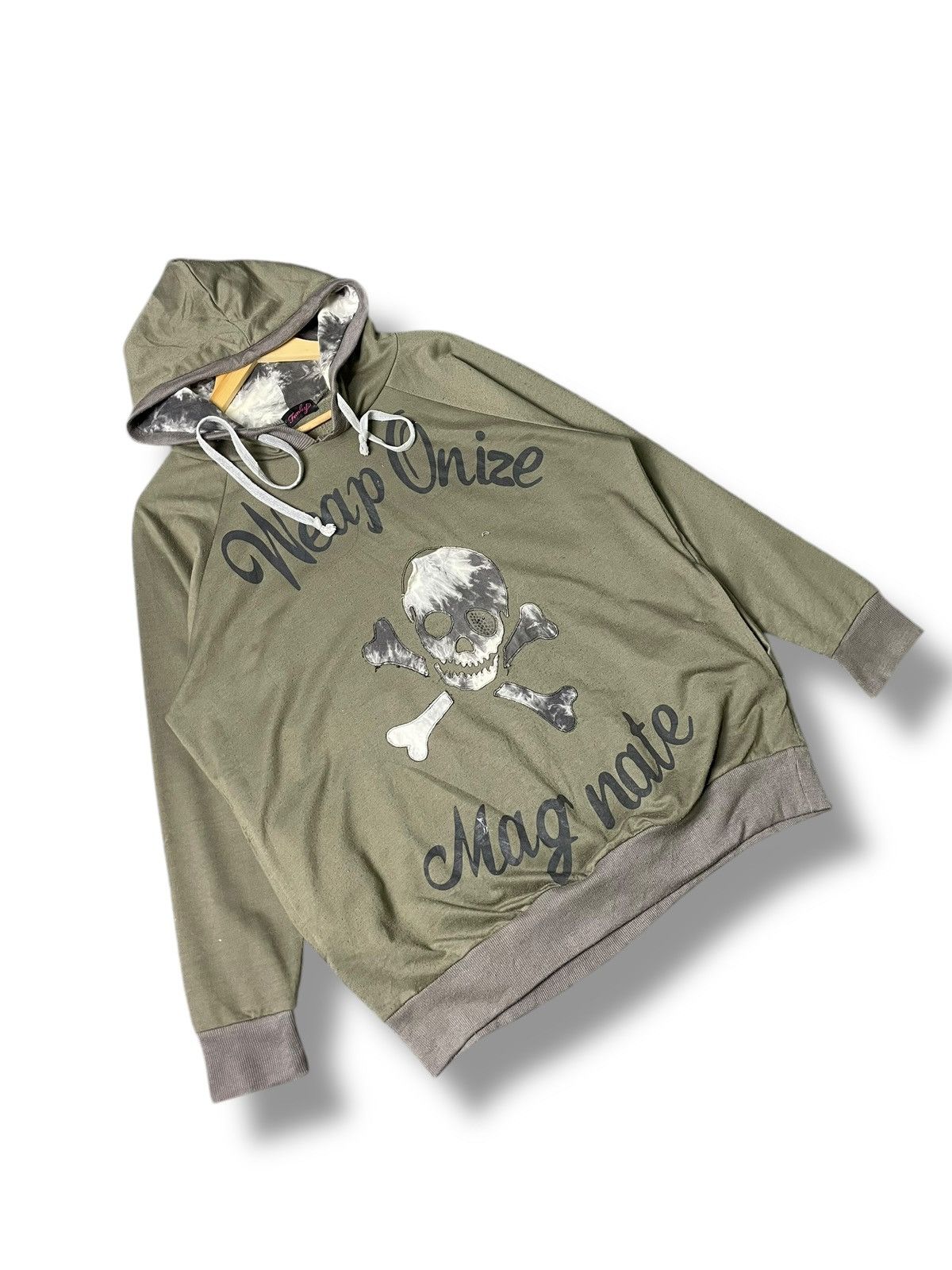 Japanese Brand Funky Japanese Brand Skull Print Hoodies (63) Size US M / EU 48-50 / 2 - 5 Thumbnail
