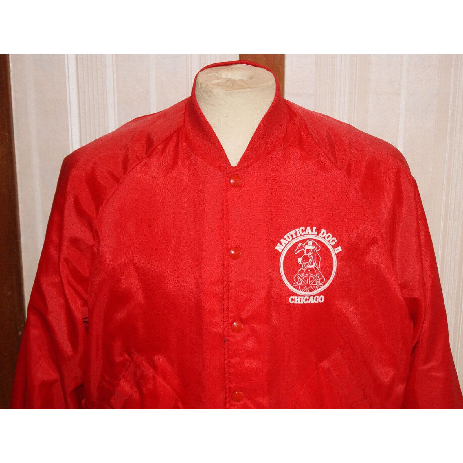 Other VTG Nautical Dog II Chicago Boat Cruise M Red Bomber Jacket Size US M / EU 48-50 / 2 - 1 Thumbnail