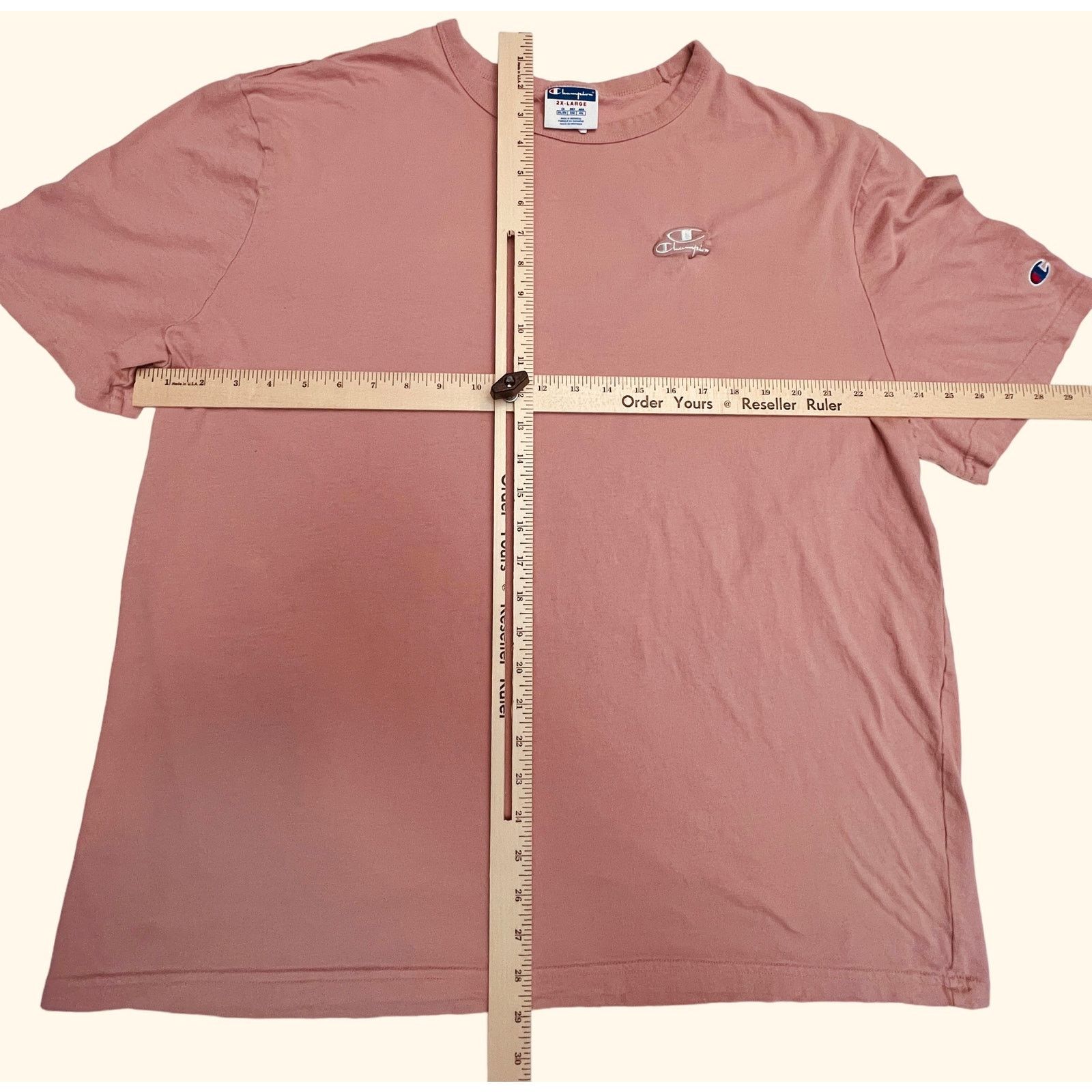 Champion Vintage Champion Label Branded Felt Logo T-Shirt Size US XXL / EU 58 / 5 - 6 Thumbnail