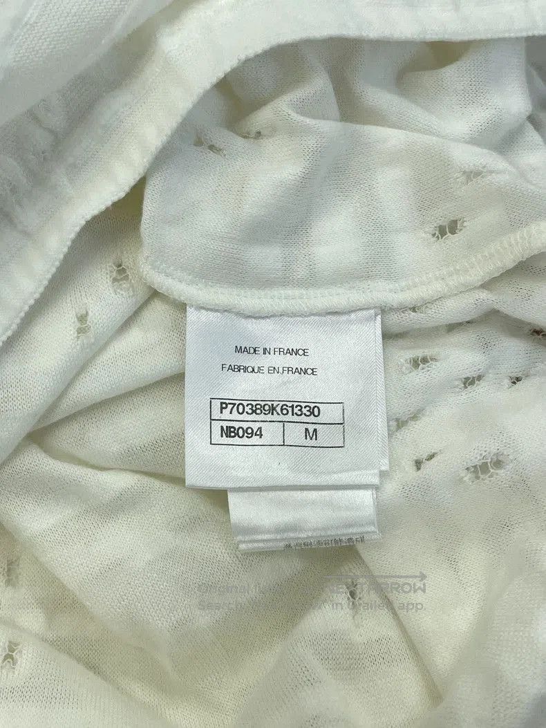 Chanel Chanel 21C White CC Logo Short Sleeve T. Size US M / EU 48-50 / 2 - 6 Thumbnail