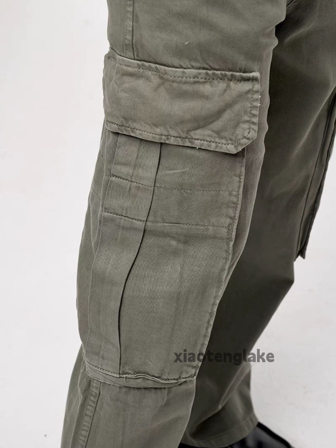 Designer × Japanese Brand × Vintage washed faded cleanfit military outdoor cargo pants Size US 30 / EU 46 - 4 Thumbnail