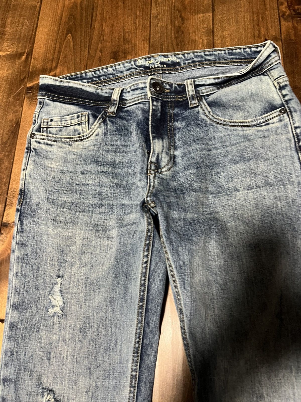 If Six Was Nine × Pepe Jeans Pepe Jeans light denim Size US 30 / EU 46 - 5 Thumbnail