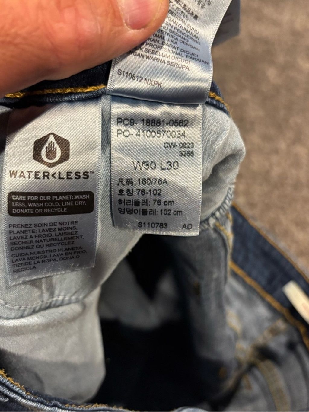 Levi's Levi's Women's 711 Skinny Jeans Size 30" / US 8 / IT 44 - 5 Thumbnail