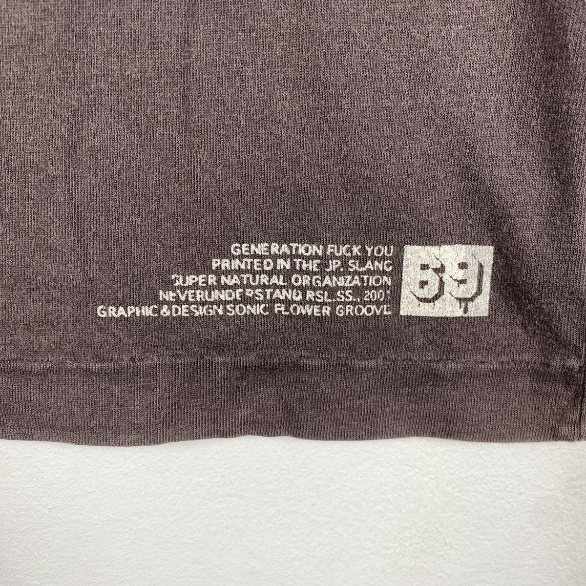 Japanese Brand RNA PRODUCTS Generation F*ck You Graphic Tee