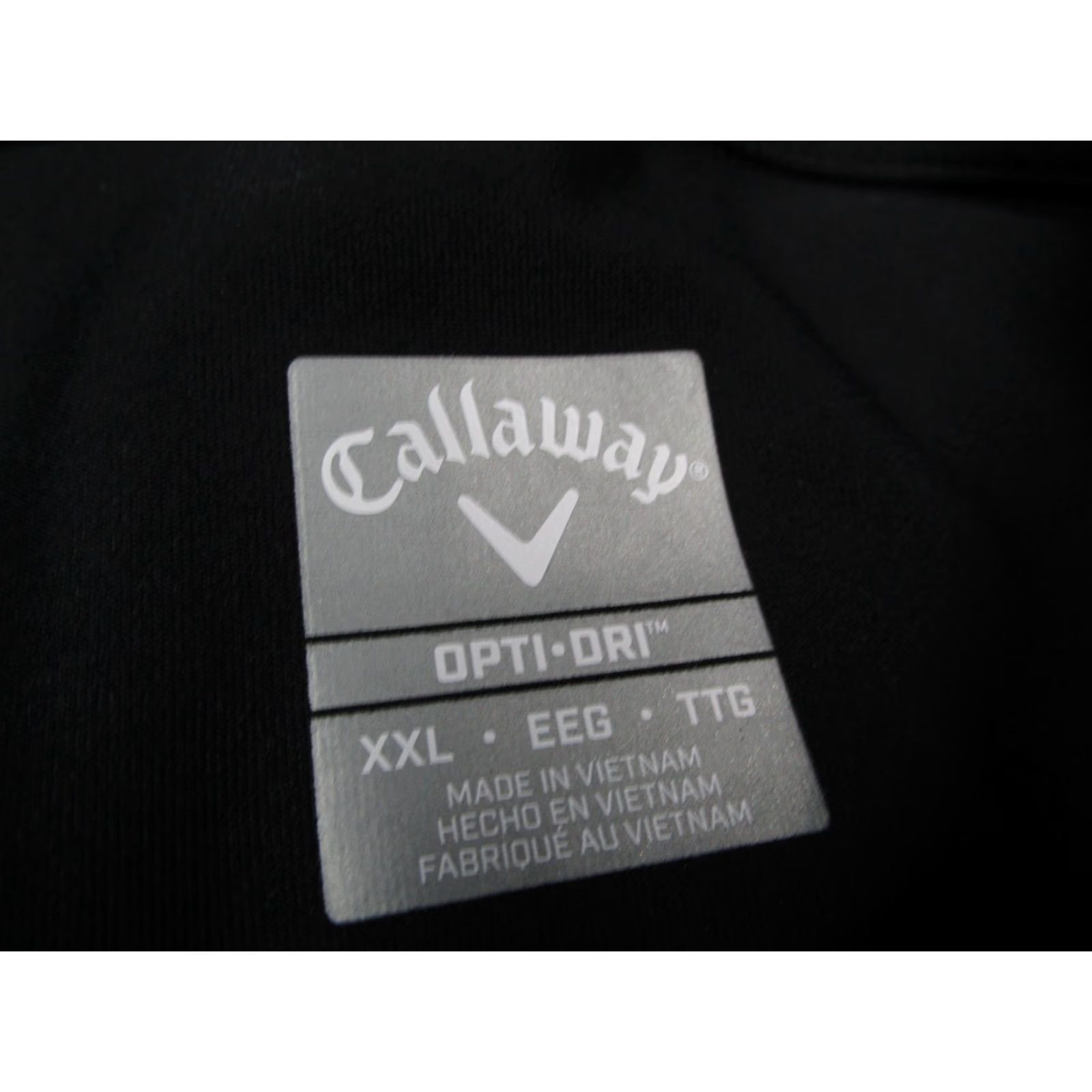 Callaway Callaway Shirt Mens 2XL Gray Opti Dri Golf Polo Short Sleeve Performance Size US XXL / EU 58 / 5 - 3 Thumbnail