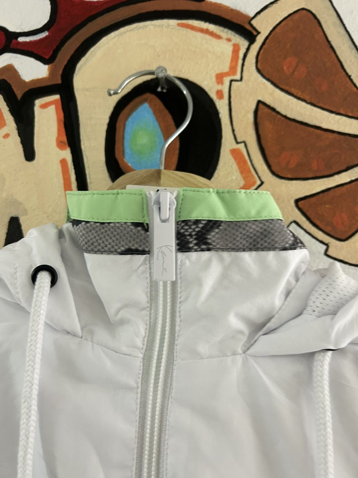 Karl Kani × Vintage Karl Kani 90s Snake-print Windbrwaker Size US M / EU 48-50 / 2 - 6 Thumbnail