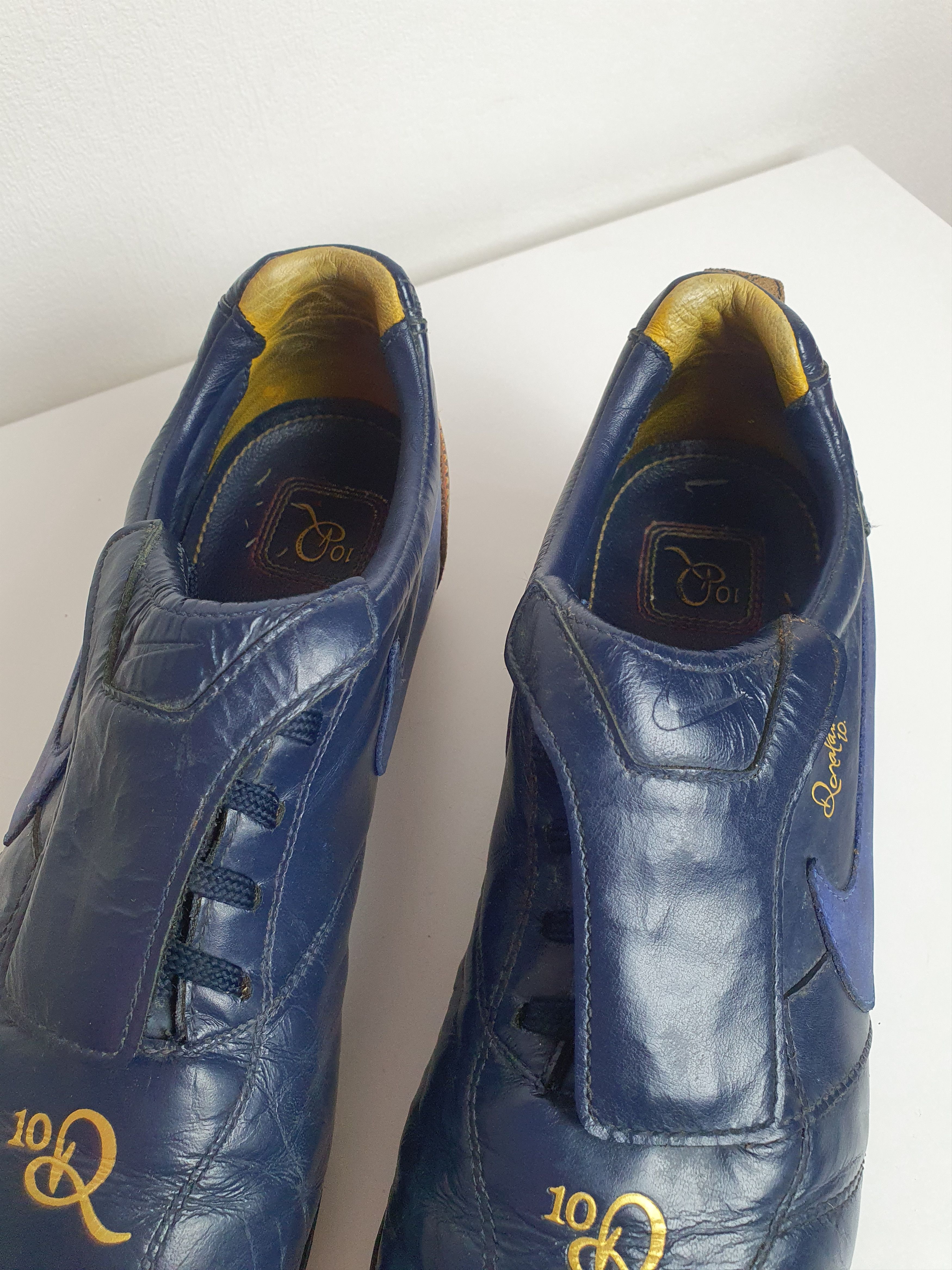 Nike Vintage Football Boots Nike Rare Tiempo Leather Ronaldinho Size US 8.5 / EU 41-42 - 10 Thumbnail