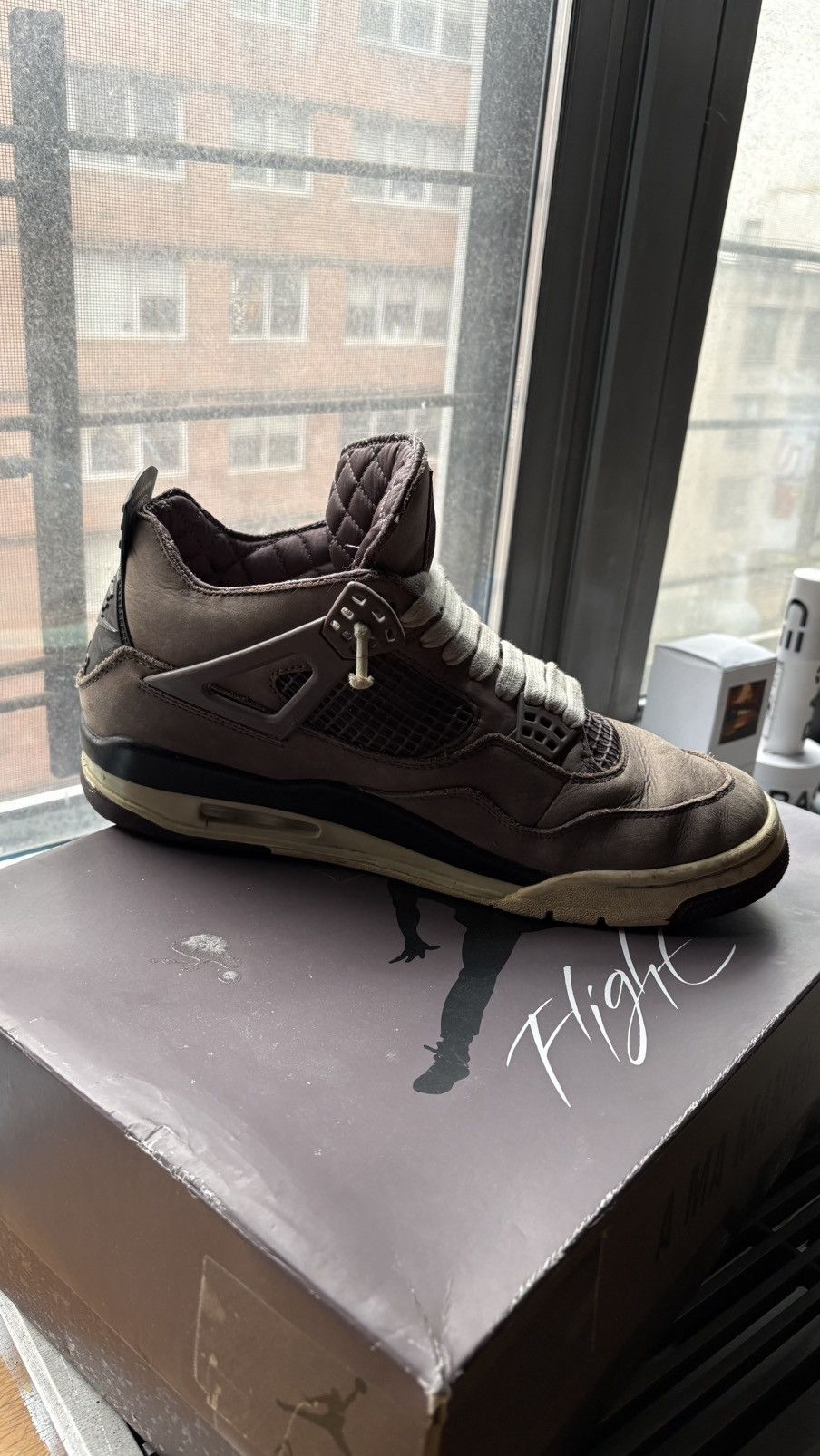 A Ma Maniere × Jordan Brand Jordan 4 A Ma Maniere Violet Ore Size US 11 / EU 44 - 13 Thumbnail