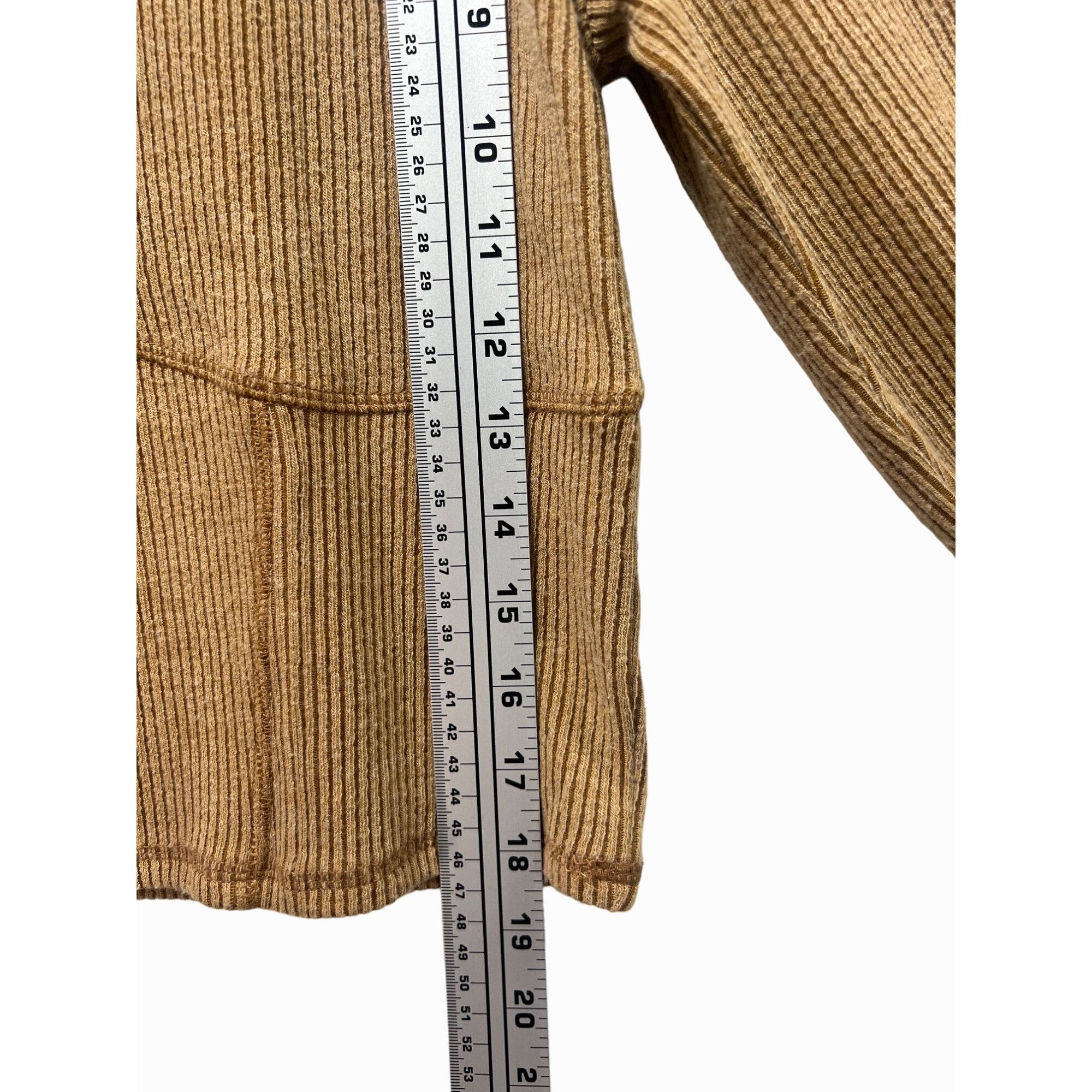 Other Wild Fable - Women's Ribbed Long Sleeve Crop Top - Brown - E Size XL / US 12-14 / IT 48-50 - 5 Thumbnail