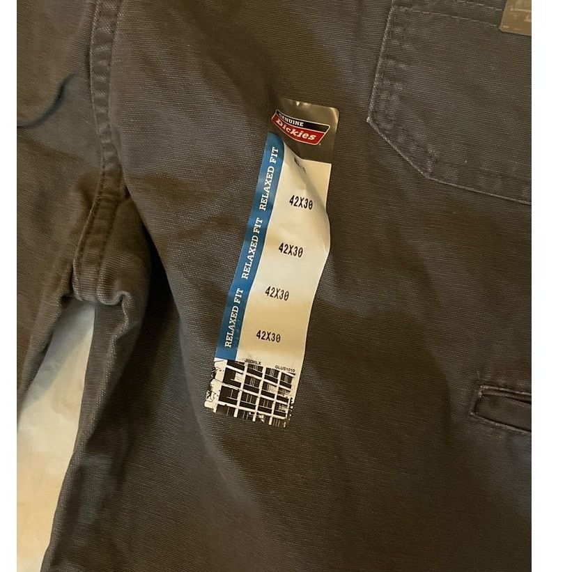 Dickies Dickies Dungaree Jeans Relaxed Fit Sz: 42/30 - 100% Cotton Size US 42 / EU 58 - 13 Thumbnail