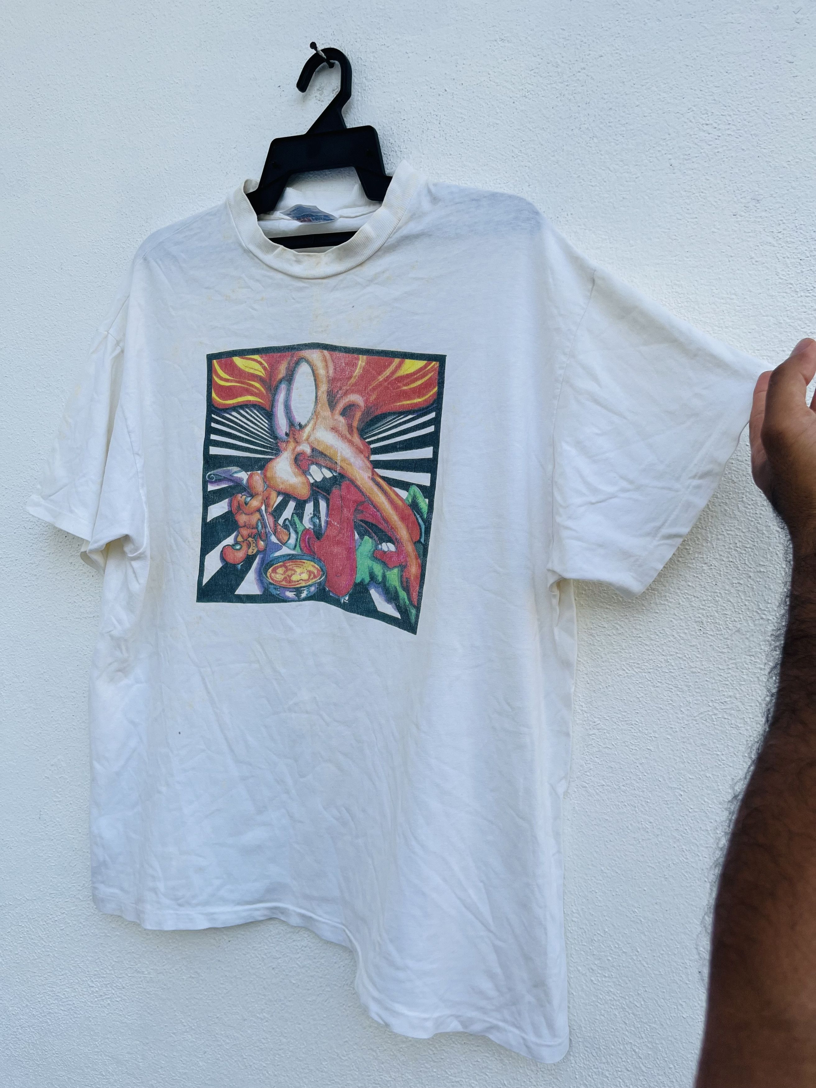 Japanese Brand × Vintage Vintage Groove Spoon Psychic Gyration Band Music Shirt Size US XL / EU 56 / 4 - 4 Thumbnail