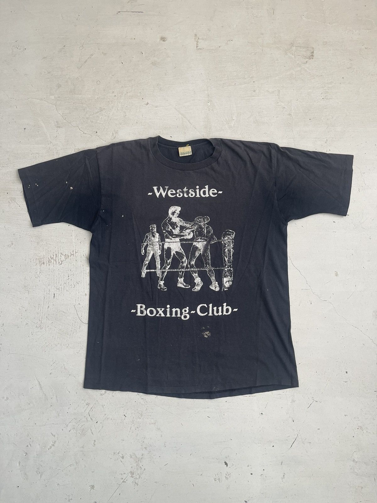 Vintage single stitch west side boxing tee