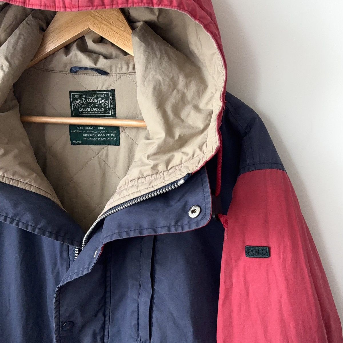 Polo Ralph Lauren Vintage Polo Country 2-Tone Mountain Parka Oversized Size US M / EU 48-50 / 2 - 5 Thumbnail
