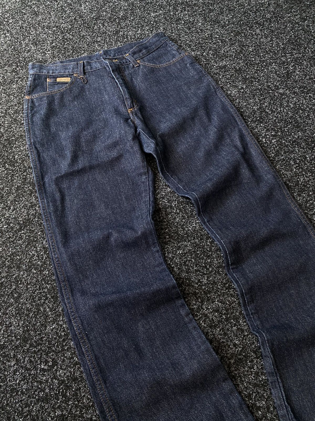 If Six Was Nine × Vintage × Wrangler Vintage Y2K Wrangler Industry Jeans baggy pants Size US 31 - 5 Thumbnail