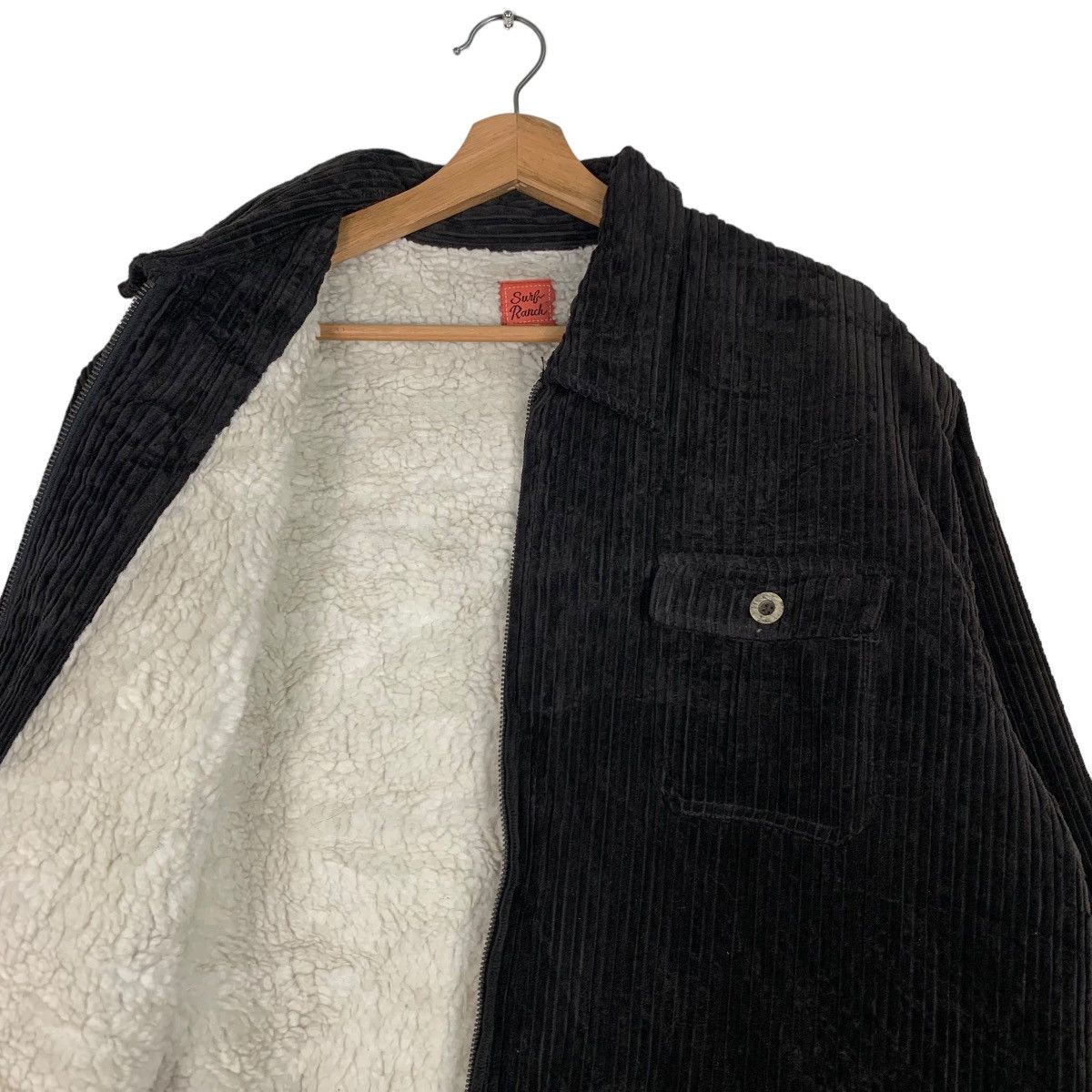 Japanese Brand SURF RANCH Three Pocket Corduroy Sherpa Jacket #0584-C27 Size US L / EU 52-54 / 3 - 10 Thumbnail
