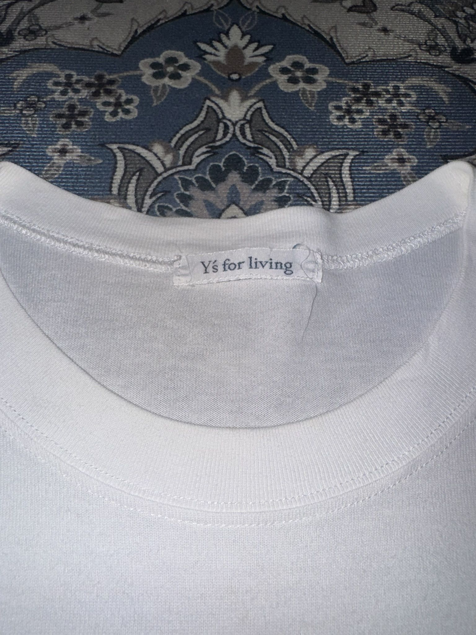 Japanese Brand × Y's for Men × Yohji Yamamoto Lot Of 2 Vintage Yohji Yamamoto Y's For Living T shirt Size US S / EU 44-46 / 1 - 12 Thumbnail