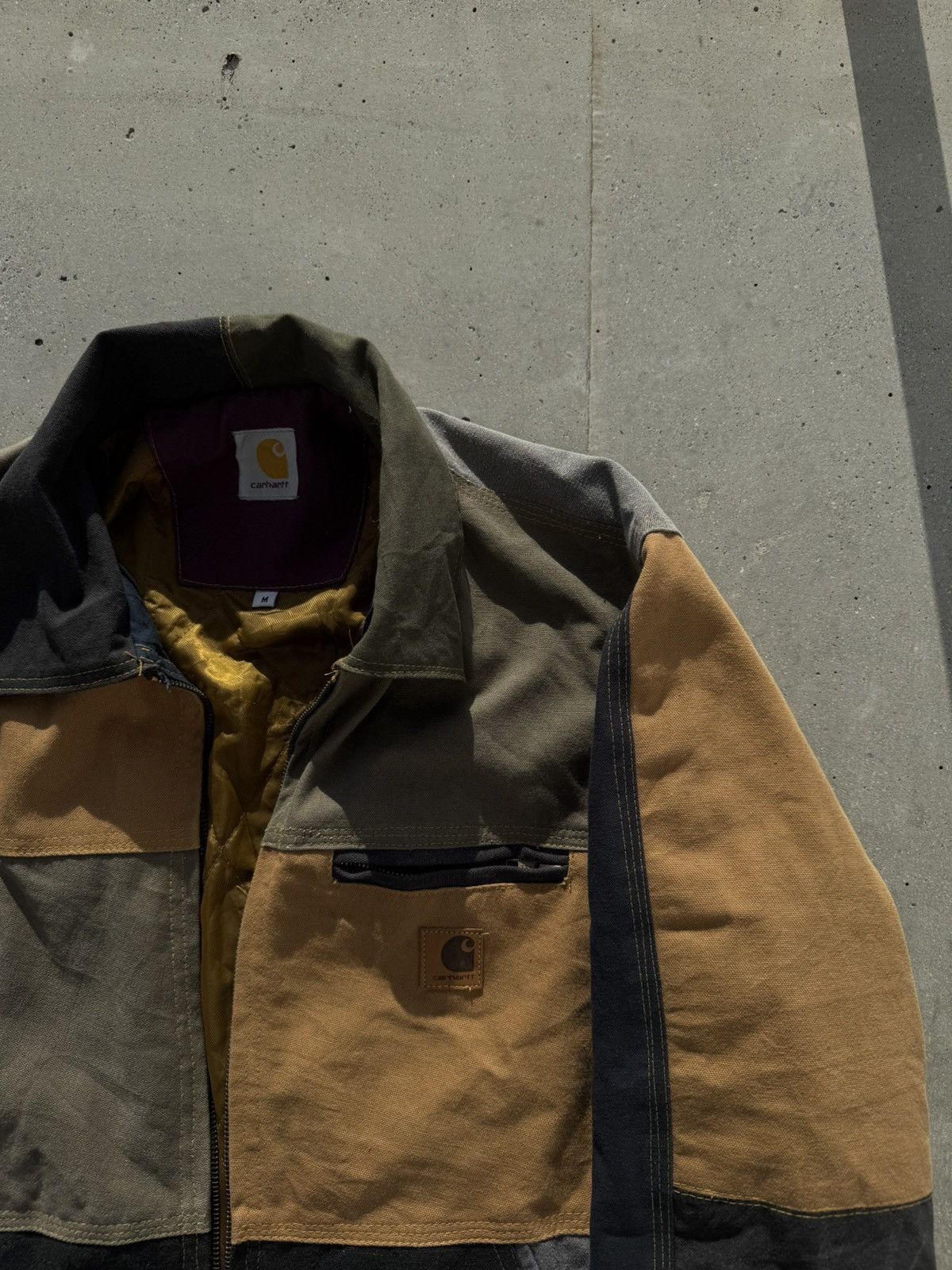 Carhartt Carhartt patchwork vintage detroit jacket Size US M / EU 48-50 / 2 - 2 Thumbnail
