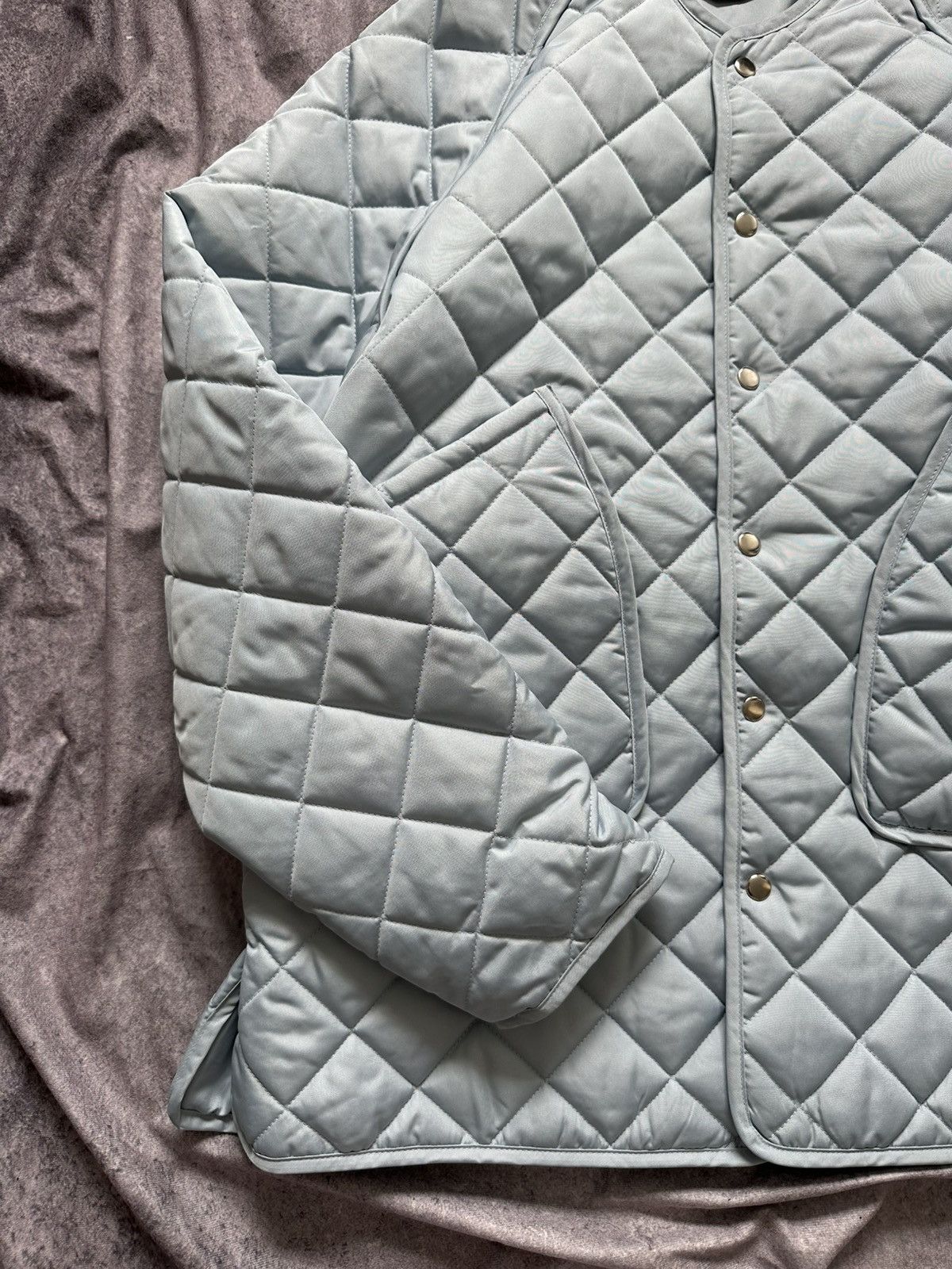 TRUNKPROJECT Trunkporject Oversized Quilted Padded Jacket Size S Sky Blue Size US S / EU 44-46 / 1 - 4 Thumbnail