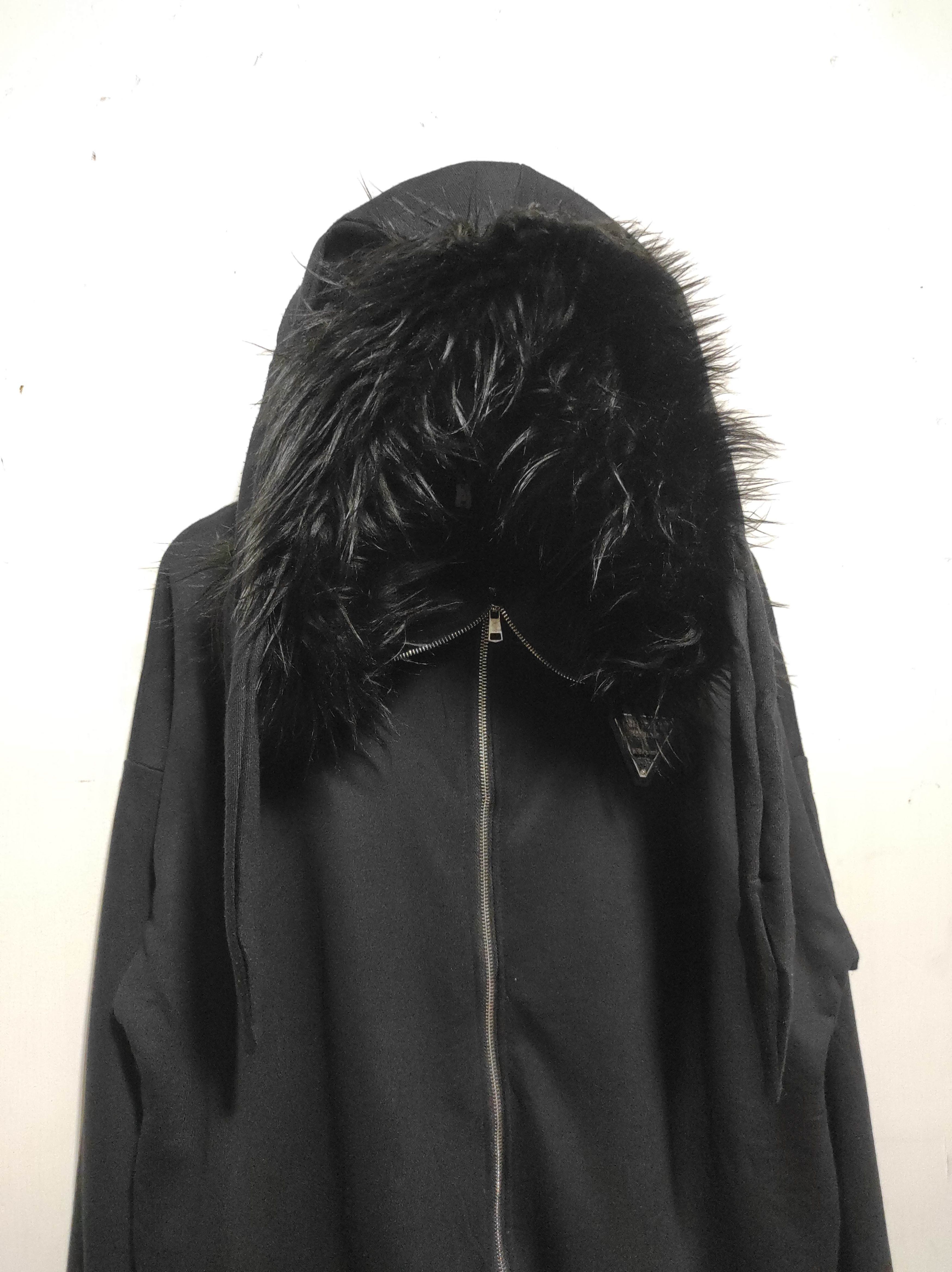 Hysteric Glamour J.Y.F Ear zip fur Hoodie Ifsixwasnine lgb style Size US XL / EU 56 / 4 - 3 Thumbnail