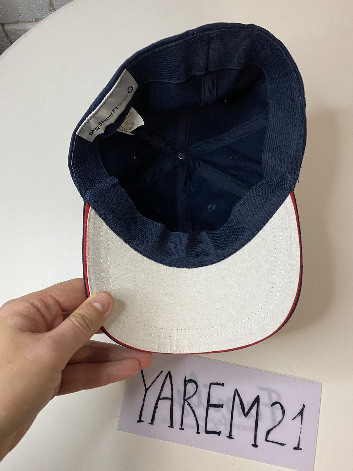 BMW BMW Sauber F1 Team cap hat Size ONE SIZE - 5 Thumbnail