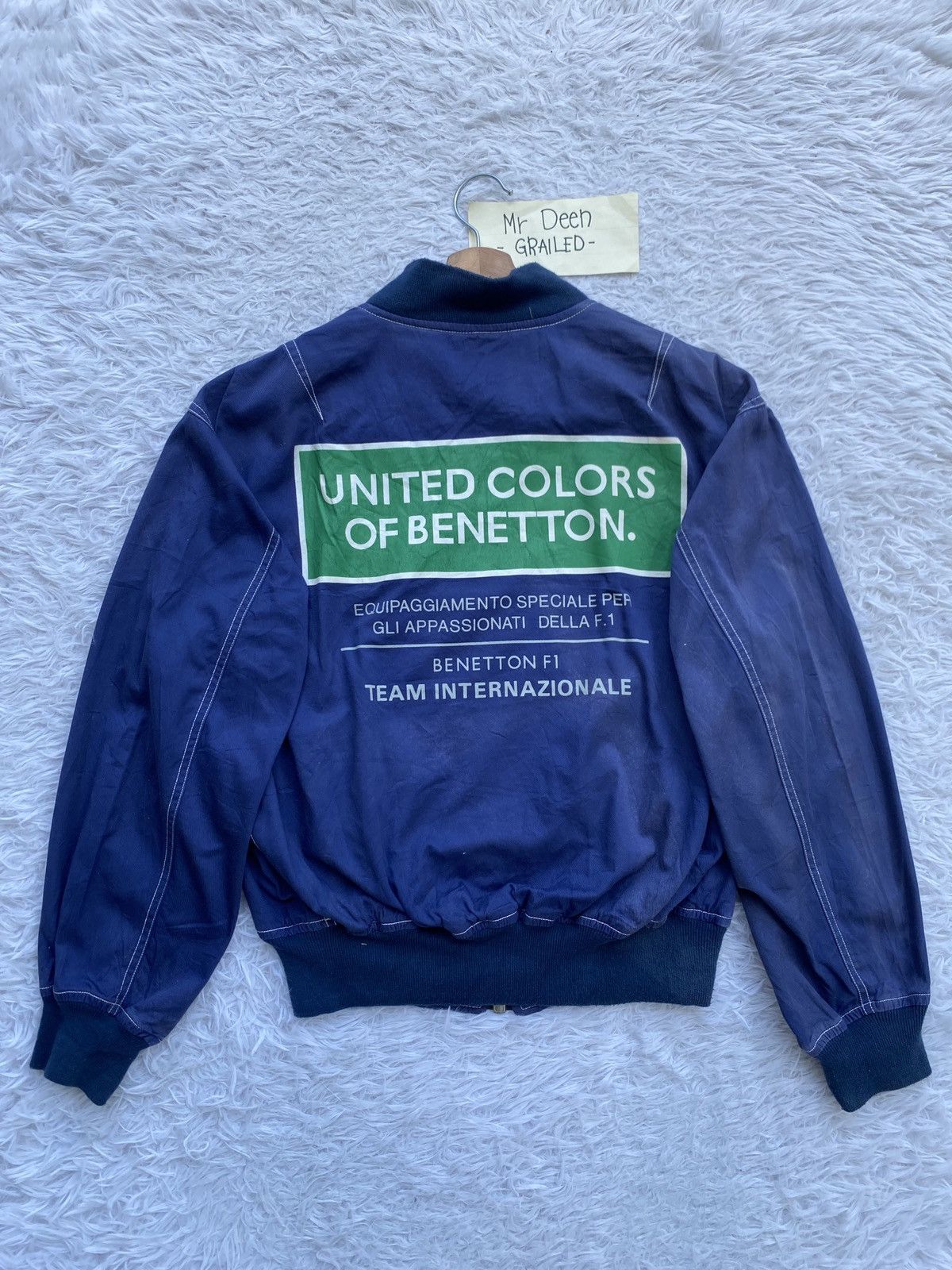 Benetton Rare Vintage Benetton Formula 1 Jacket Size US M / EU 48-50 / 2 - 2 Thumbnail