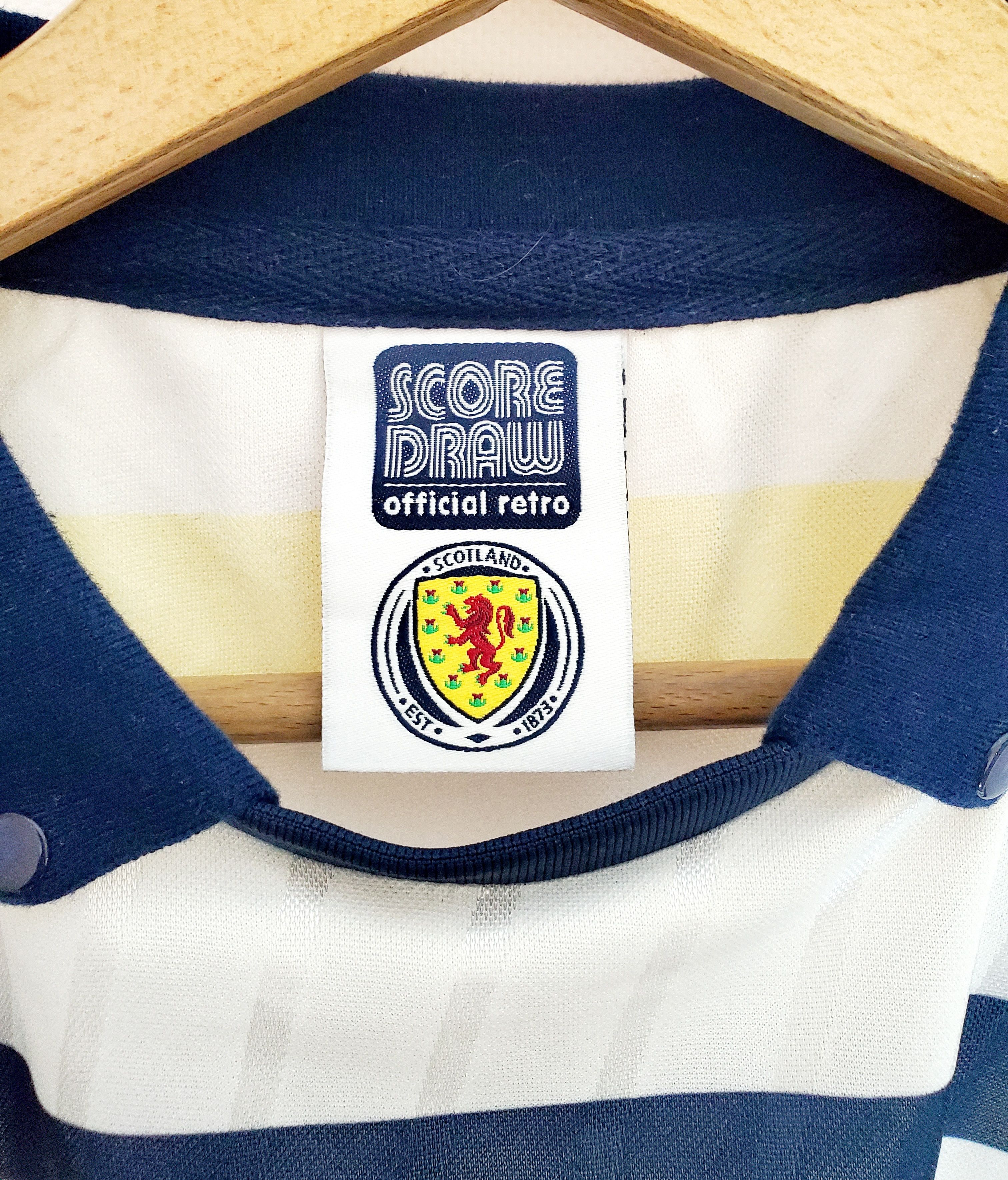 Other Vintage Scotland Soccer Jersey 80’s 90’s score draw M Size US M / EU 48-50 / 2 - 4 Thumbnail