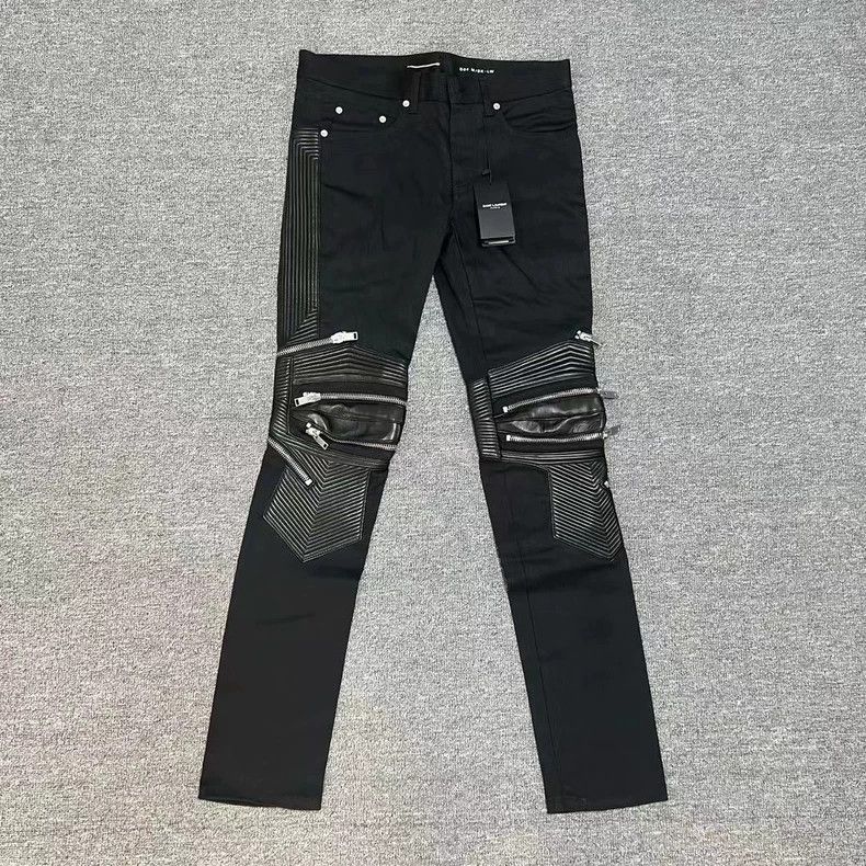 Saint Laurent Paris Saint Laurent SLP 13FW Biker Zipper