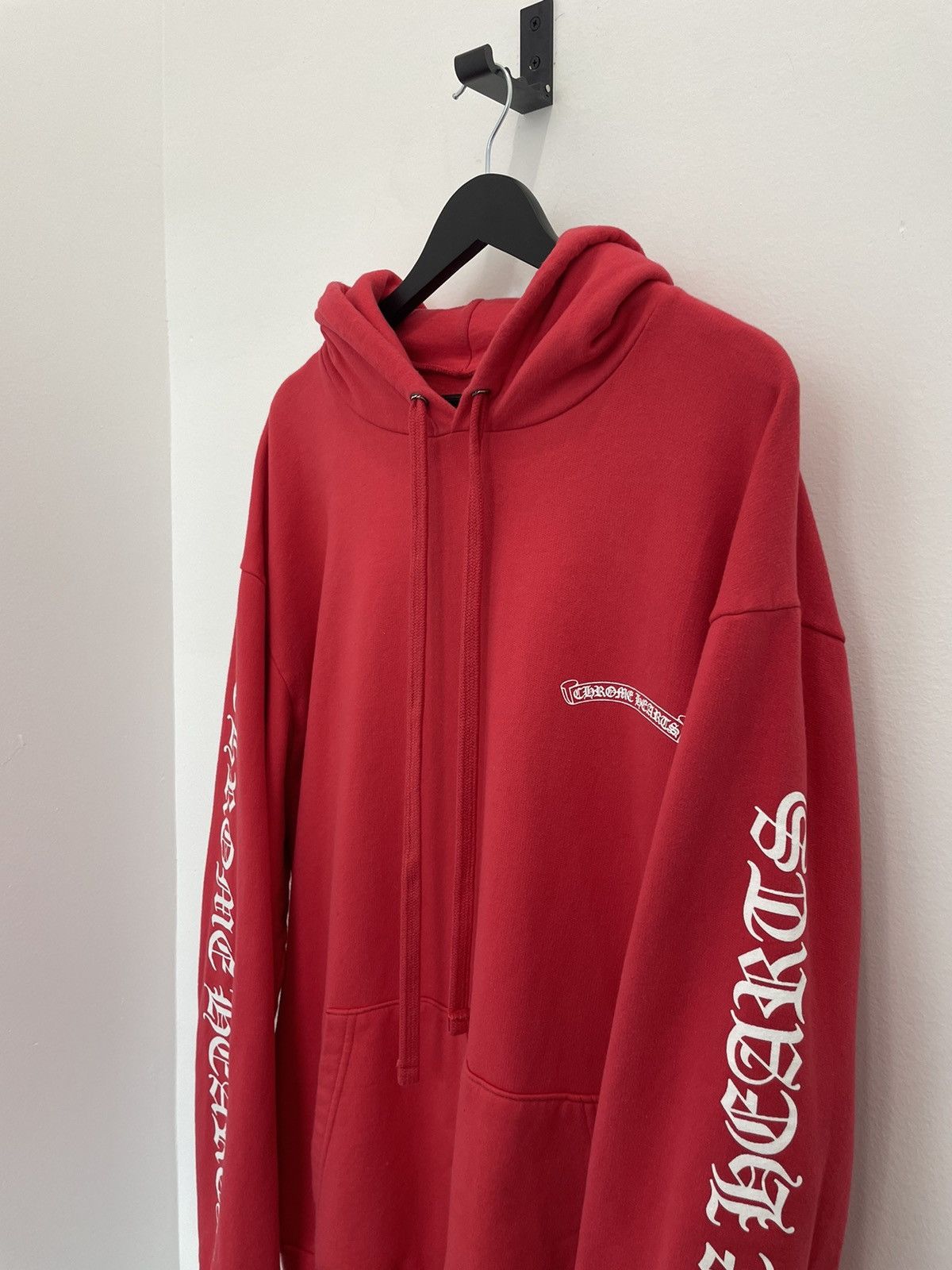 Chrome Hearts Chrome Heart scroll Logo Hoodie Size US XL / EU 56 / 4 - 2 Thumbnail