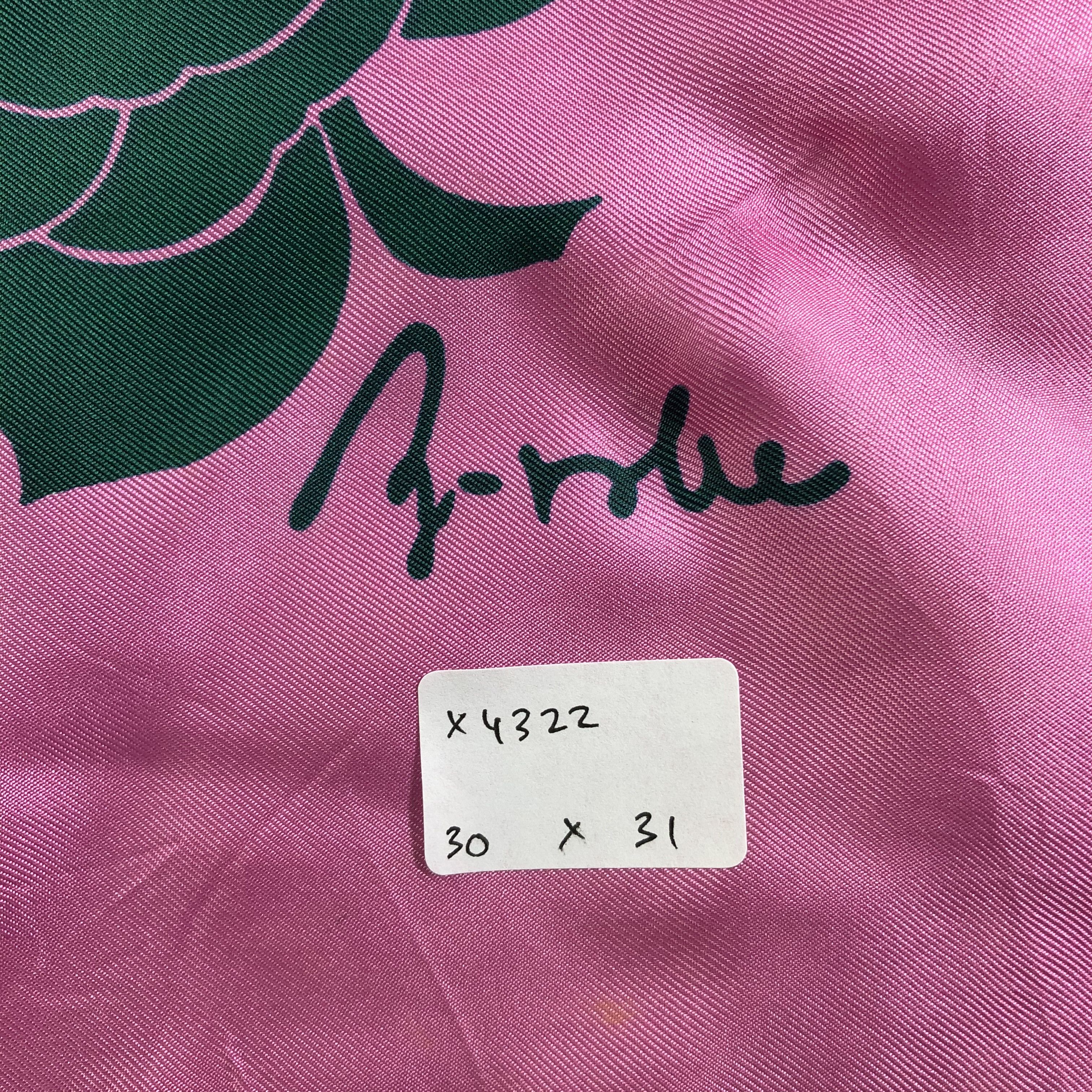 Vintage Vintage Silk Scarf Size ONE SIZE - 6 Thumbnail