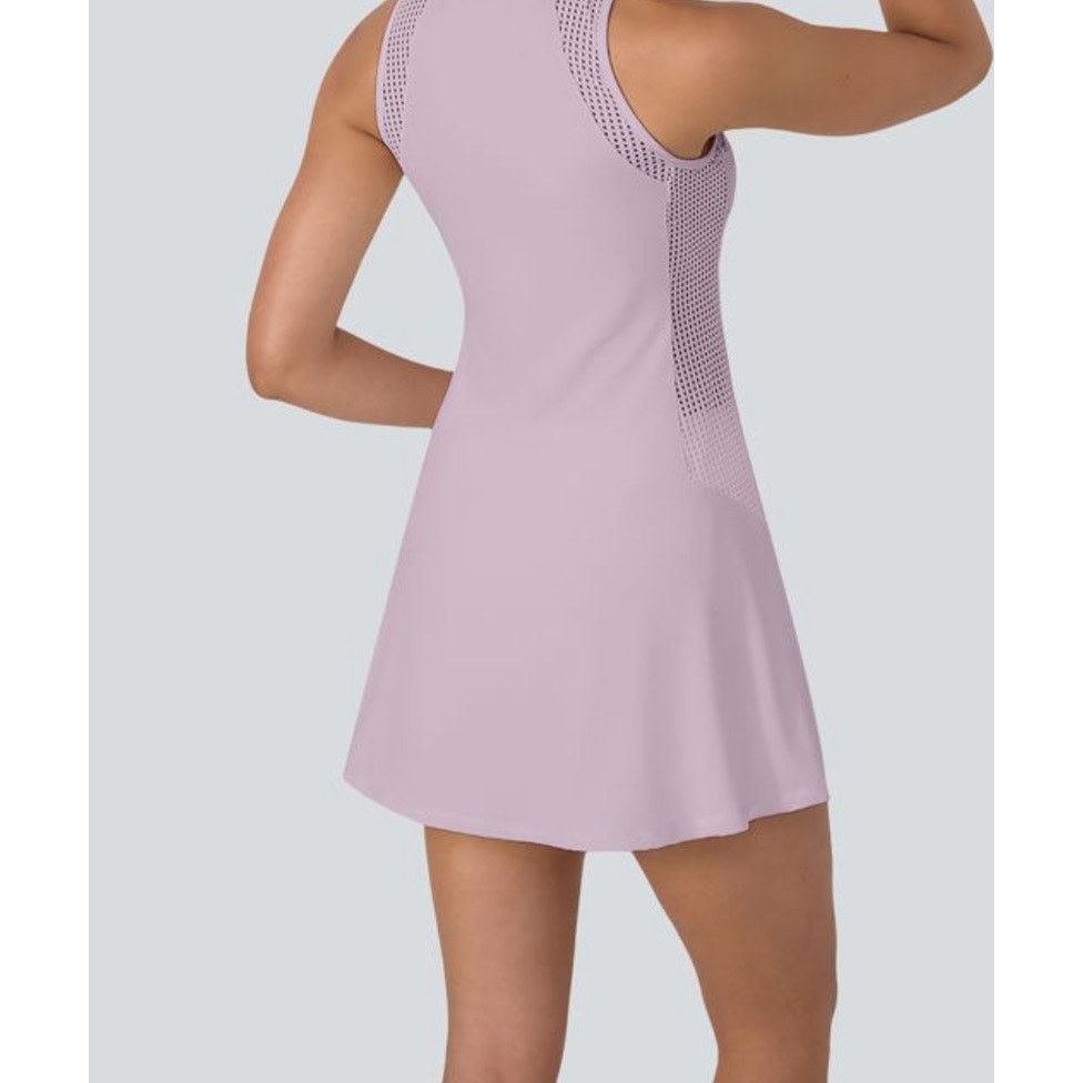Other Halara Half Zip Mesh Side Pocket Mini Tennis Active Dress Size L / US 10 / IT 46 - 7 Thumbnail
