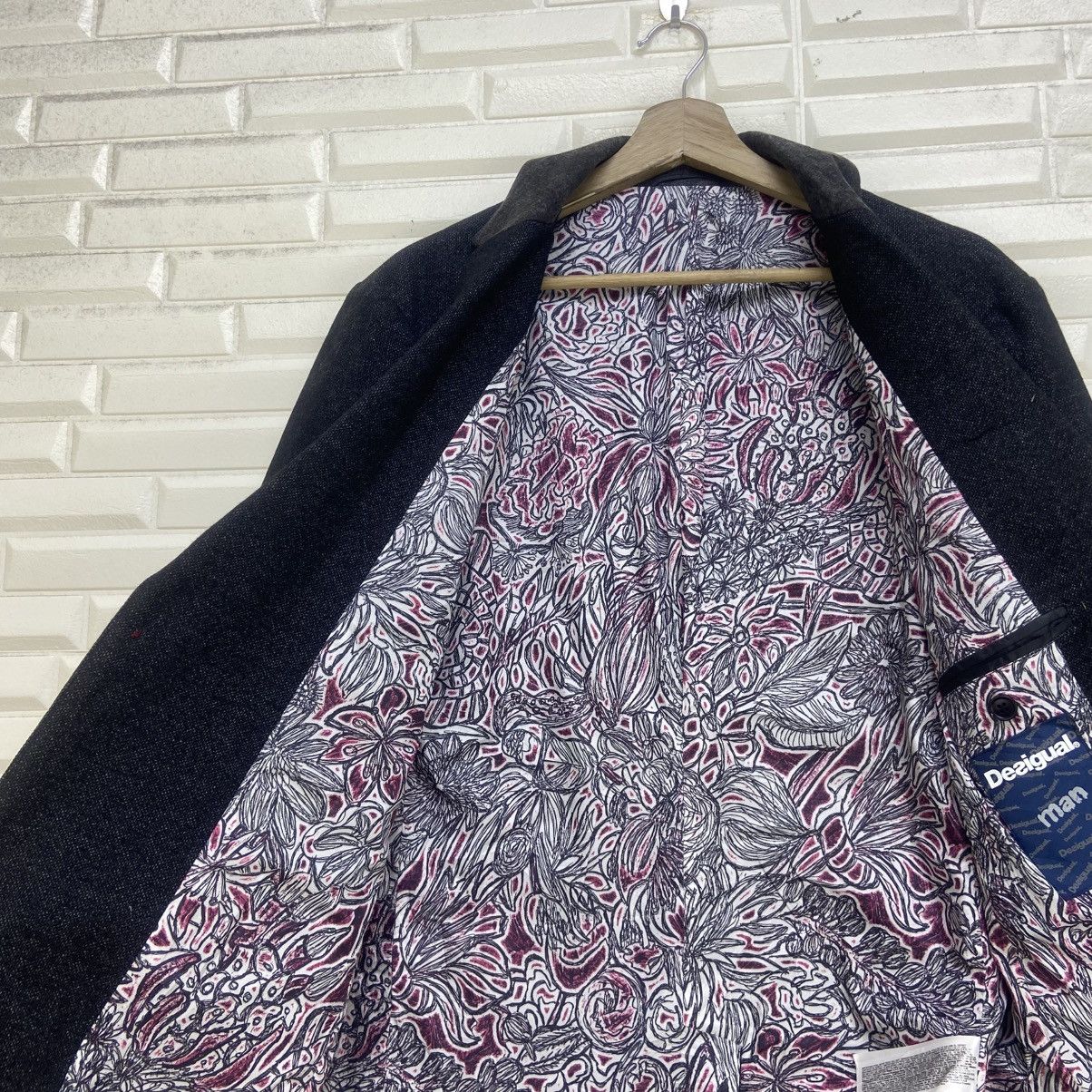 Desigual Japanese Brand Street Fashion Desigual Man Art Blazer Coat Size US M / EU 48-50 / 2 - 16 Thumbnail