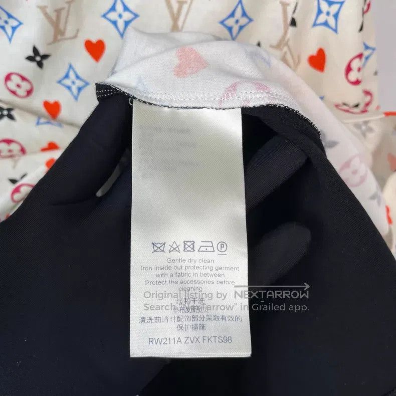Louis Vuitton Louis Vuitton Limited Valentine's day color-block logo pre Size XXS / US 00 / IT 34 - 7 Thumbnail