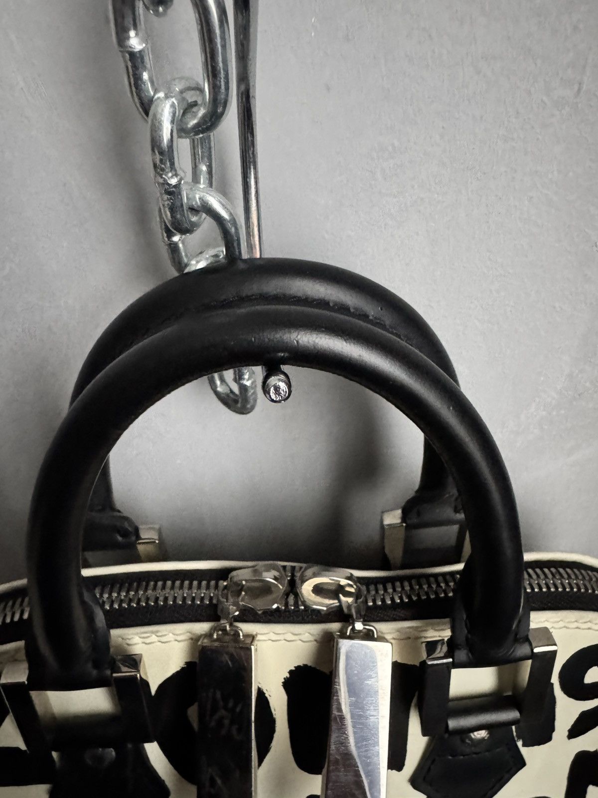 Louis Vuitton Louis Vuitton x Stephen Sprouse Graffiti alma bag 09 BA0051 Size ONE SIZE - 7 Thumbnail