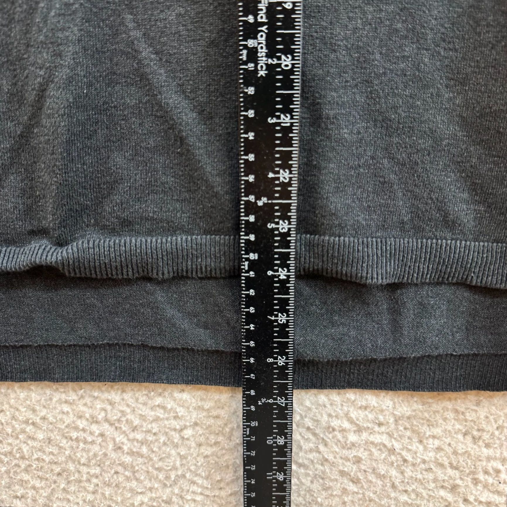 Vintage Lane Bryant Dog Sweater Top 3/4 Sleeve Gray Knit 14 16 XL Women T-Shirt Pullover French Bulldog Budget Casual Size XL / US 12-14 / IT 48-50 - 5 Thumbnail