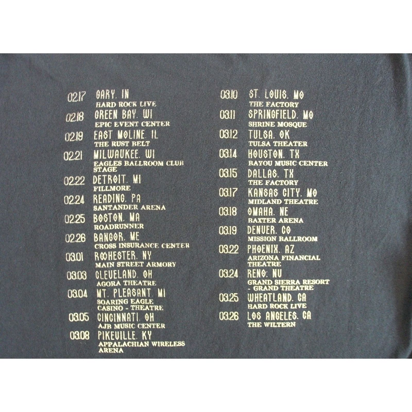 Port & Company VINTAGE Rock Resurrection Tour T-Shirt Mens Large Band Theory of a Deadman SKILLET Size US L / EU 52-54 / 3 - 3 Thumbnail