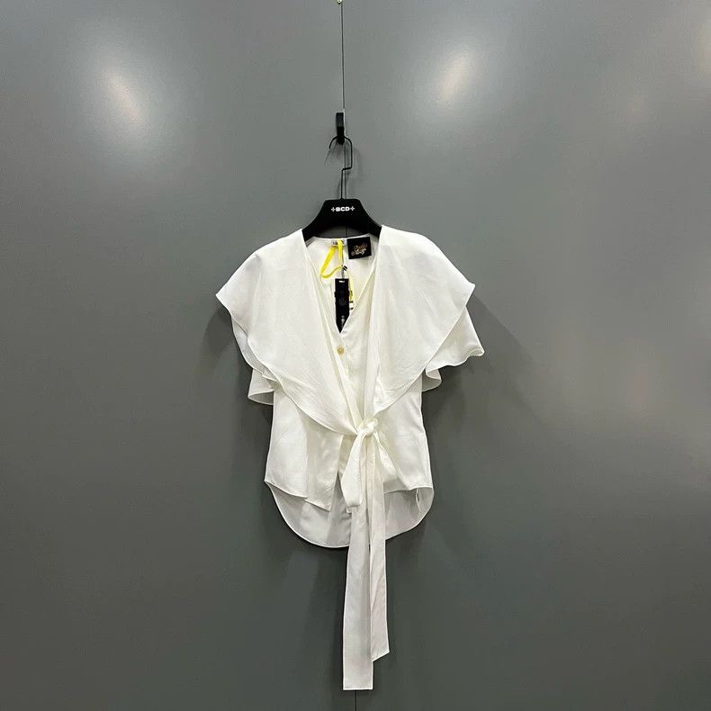 Other LOEWE White silk ribbon top Size 4XL / US 24-26 - 1 Thumbnail