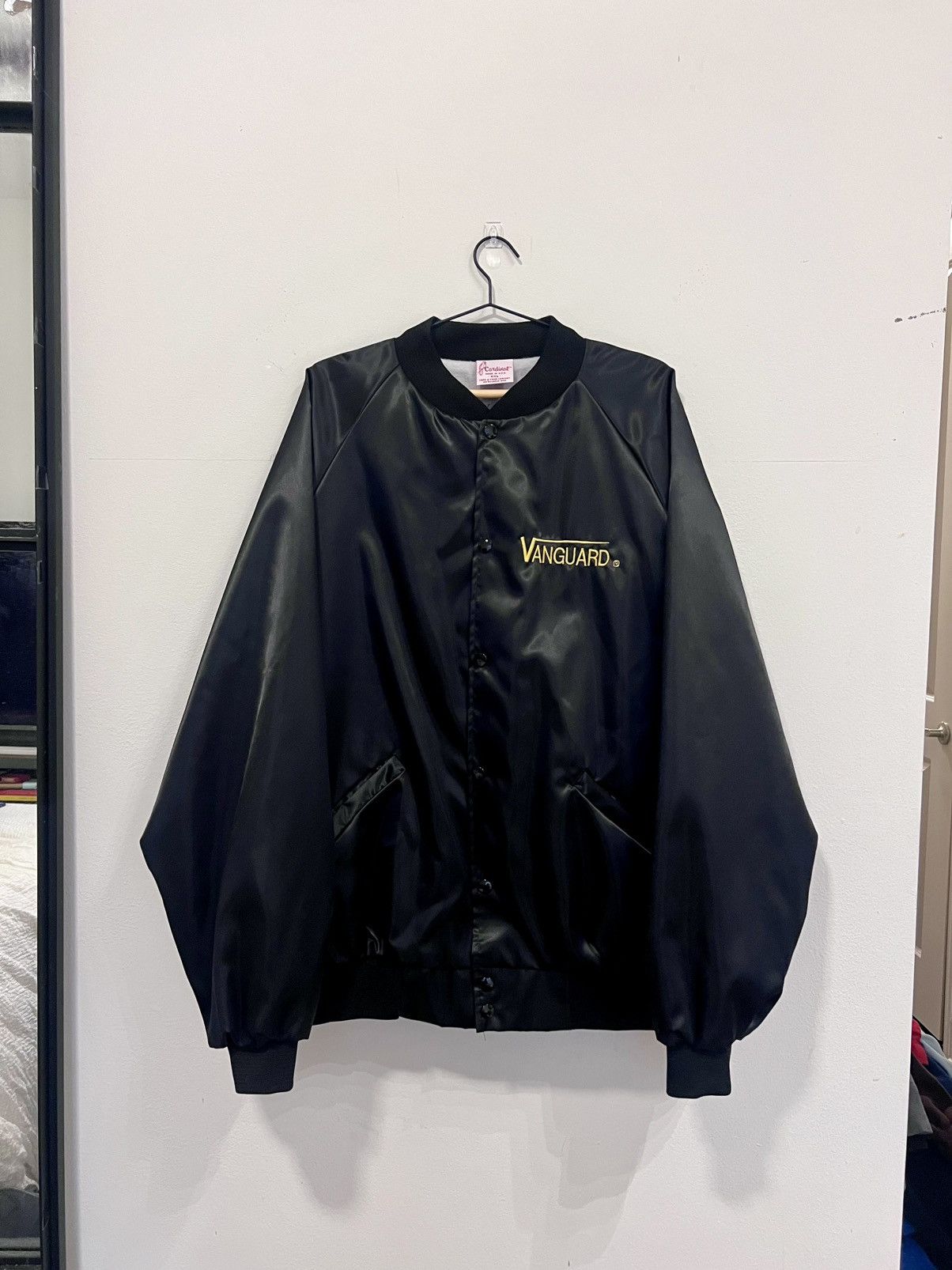 Other Vintage Vanguard Satin Bomber Jacket – Made in USA Size US XXL / EU 58 / 5 - 2 Thumbnail