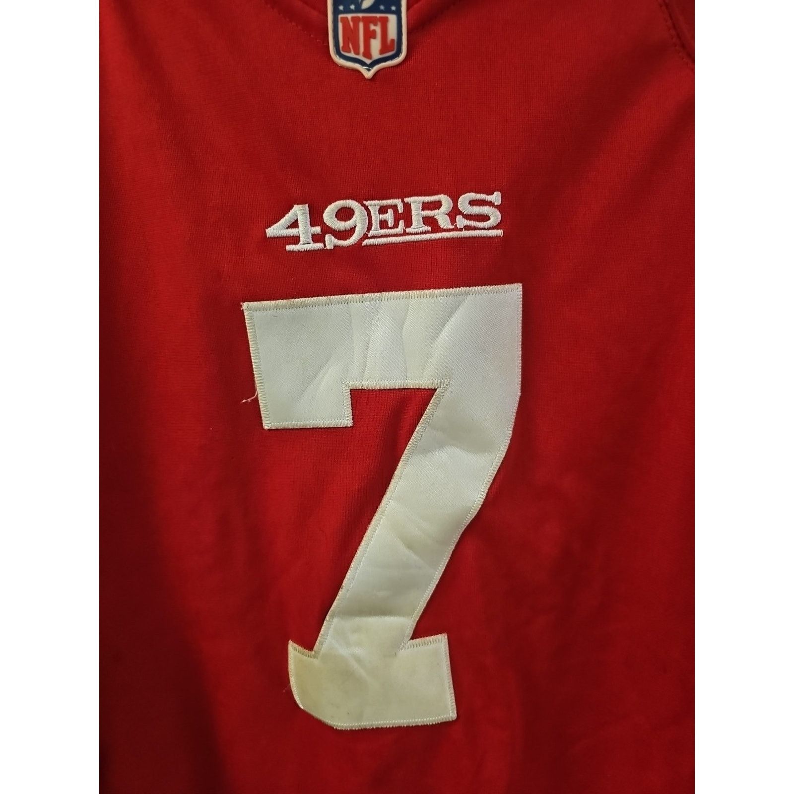 Nike Nike Collin Kaepernick #7 SF 49ers Jersey Mens 2XL NFL Red Size US XXL / EU 58 / 5 - 2 Thumbnail