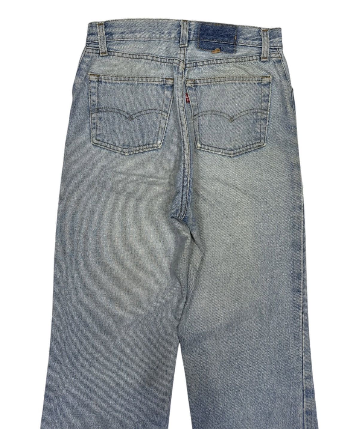 Levi's VINTAGE LEVIS 501 DISTRESSED DENIM RELEASE HEM JEANS Size 27" / US 4 / IT 40 - 6 Thumbnail