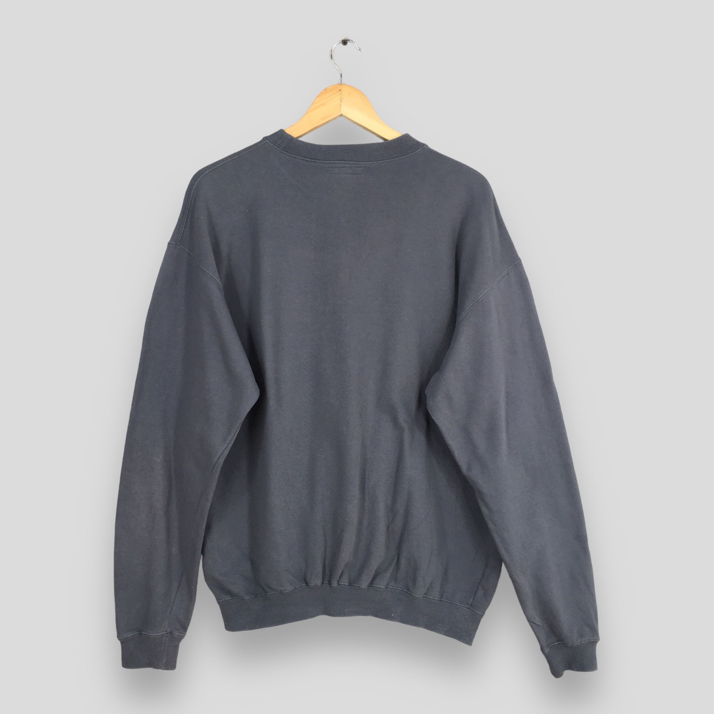 Armani × Designer × Vintage Vintage Emporio Armani Dark Gray Sweatshirt Large Size US L / EU 52-54 / 3 - 7 Thumbnail
