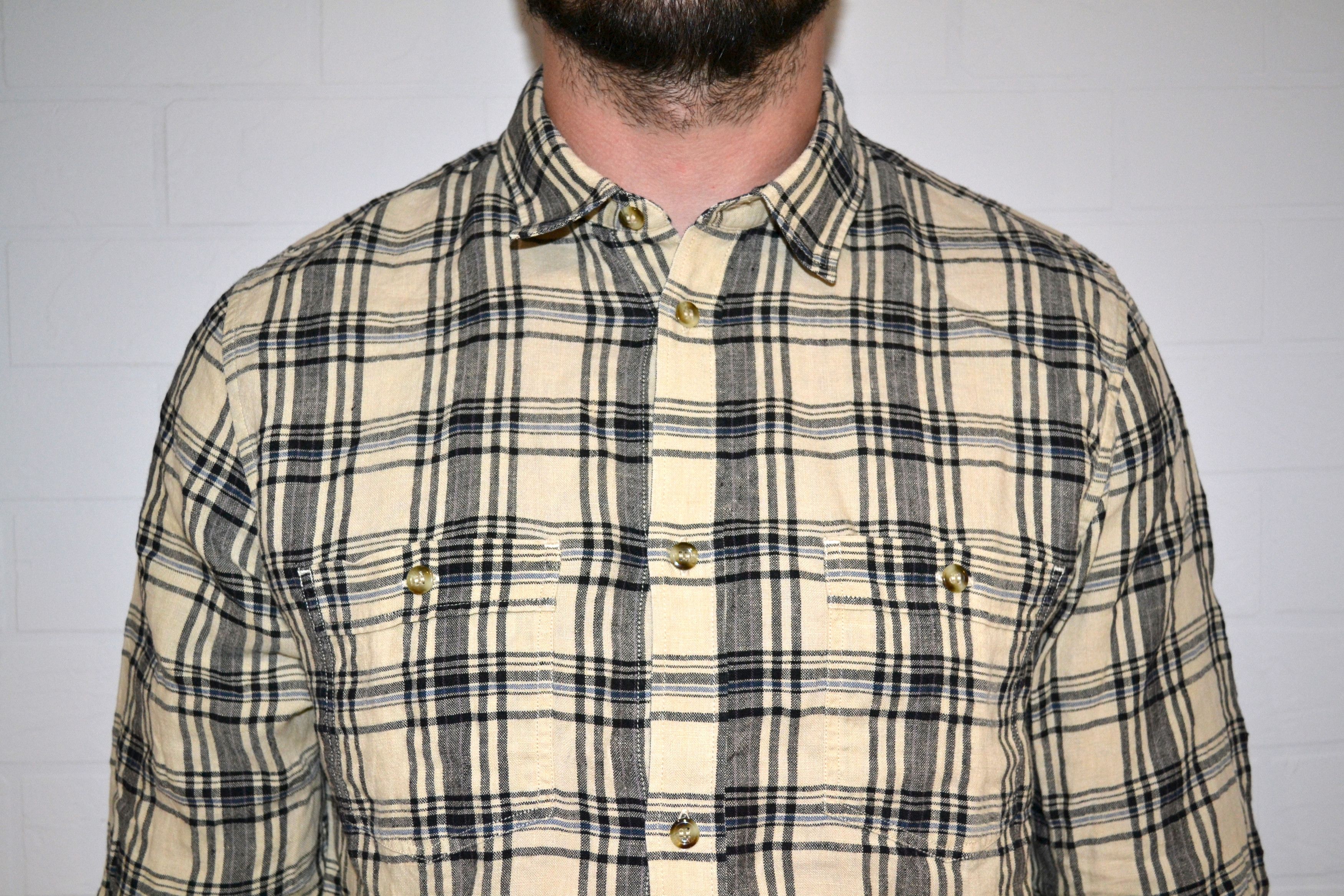 A.P.C. A.P.C. Plaid Shirt Size US L / EU 52-54 / 3 - 5 Thumbnail