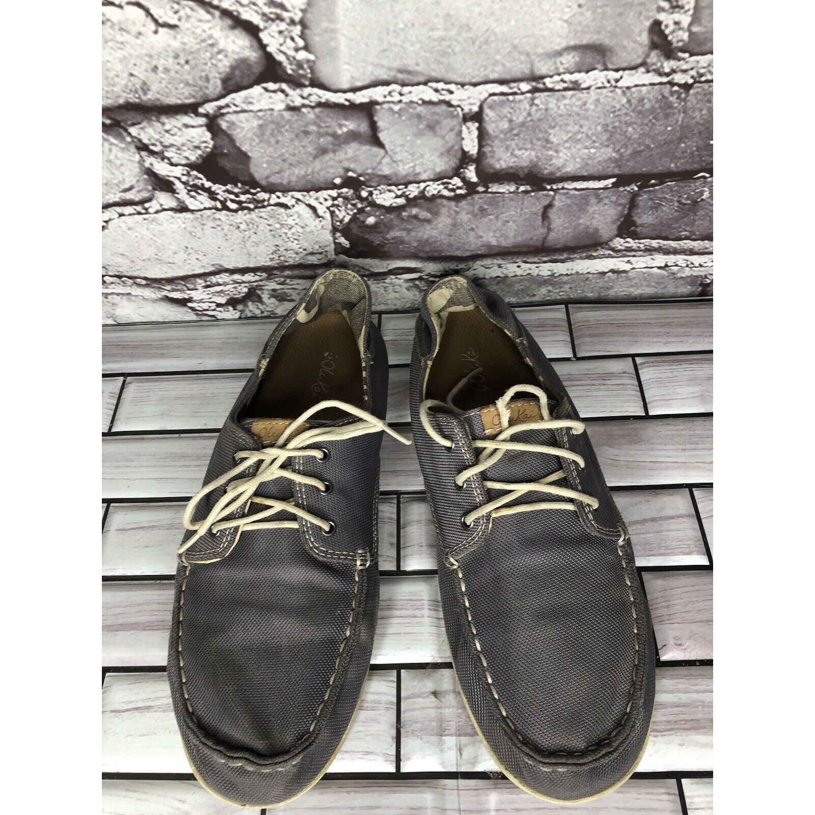 Olukai Olukai Heleuma Mesh Gray Textile Lace Casual Comfort Shoes W Size US 8 / IT 38 - 6 Thumbnail