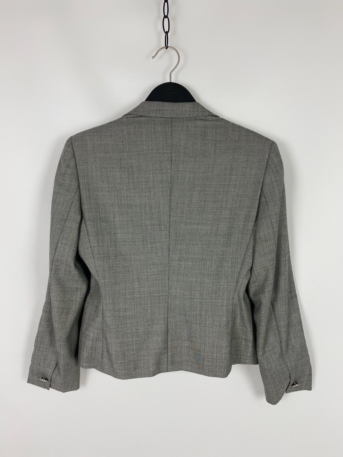 Escada Vintage Escada Margaretha Ley Wool Blazer Size XS / US 0-2 / IT 36-38 - 8 Thumbnail
